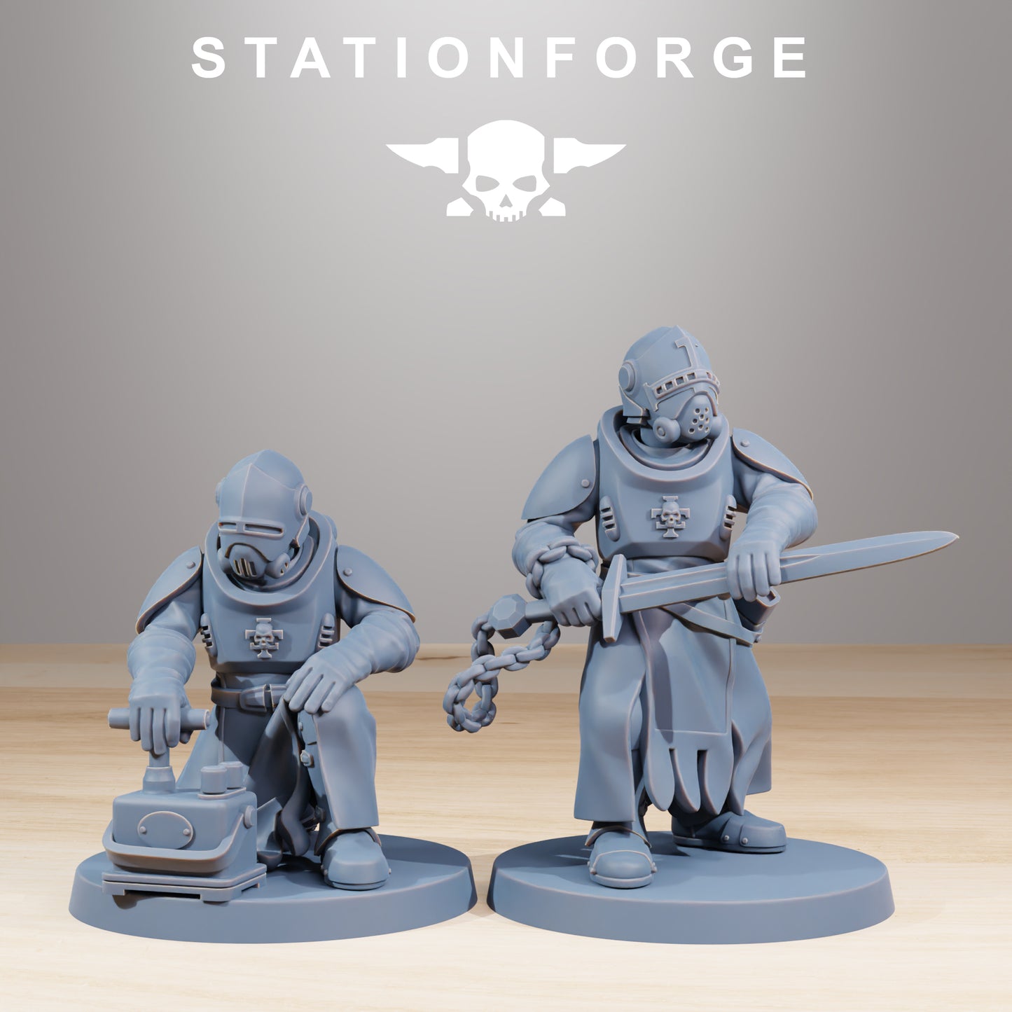 Foto del producto Tabletop 28mm The Printing Goes Ever On (TPGEO) 0: Templarios de la Guardia Real