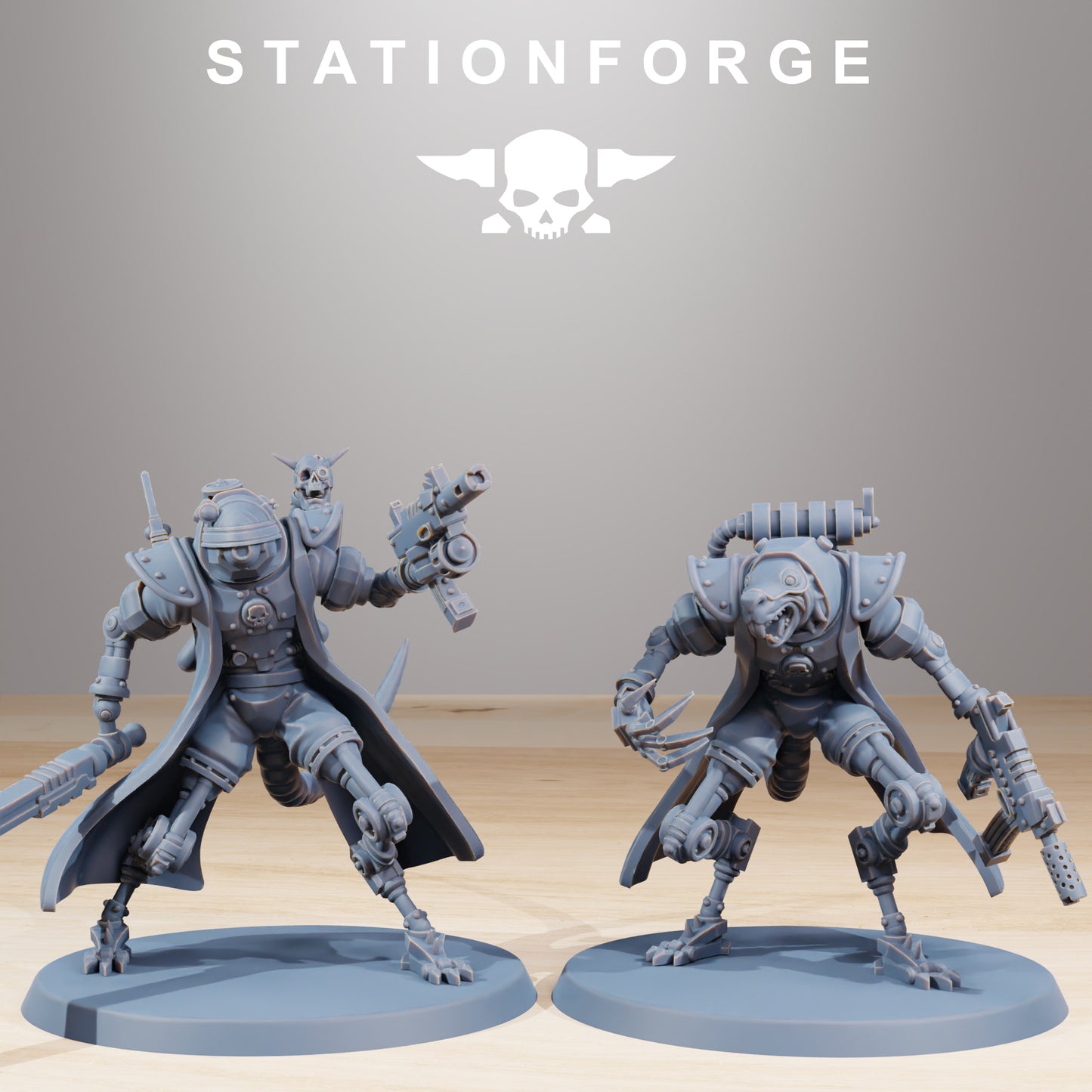 Foto del producto Tabletop 28mm The Printing Goes Ever On (TPGEO) 0: Raticus Curdsters