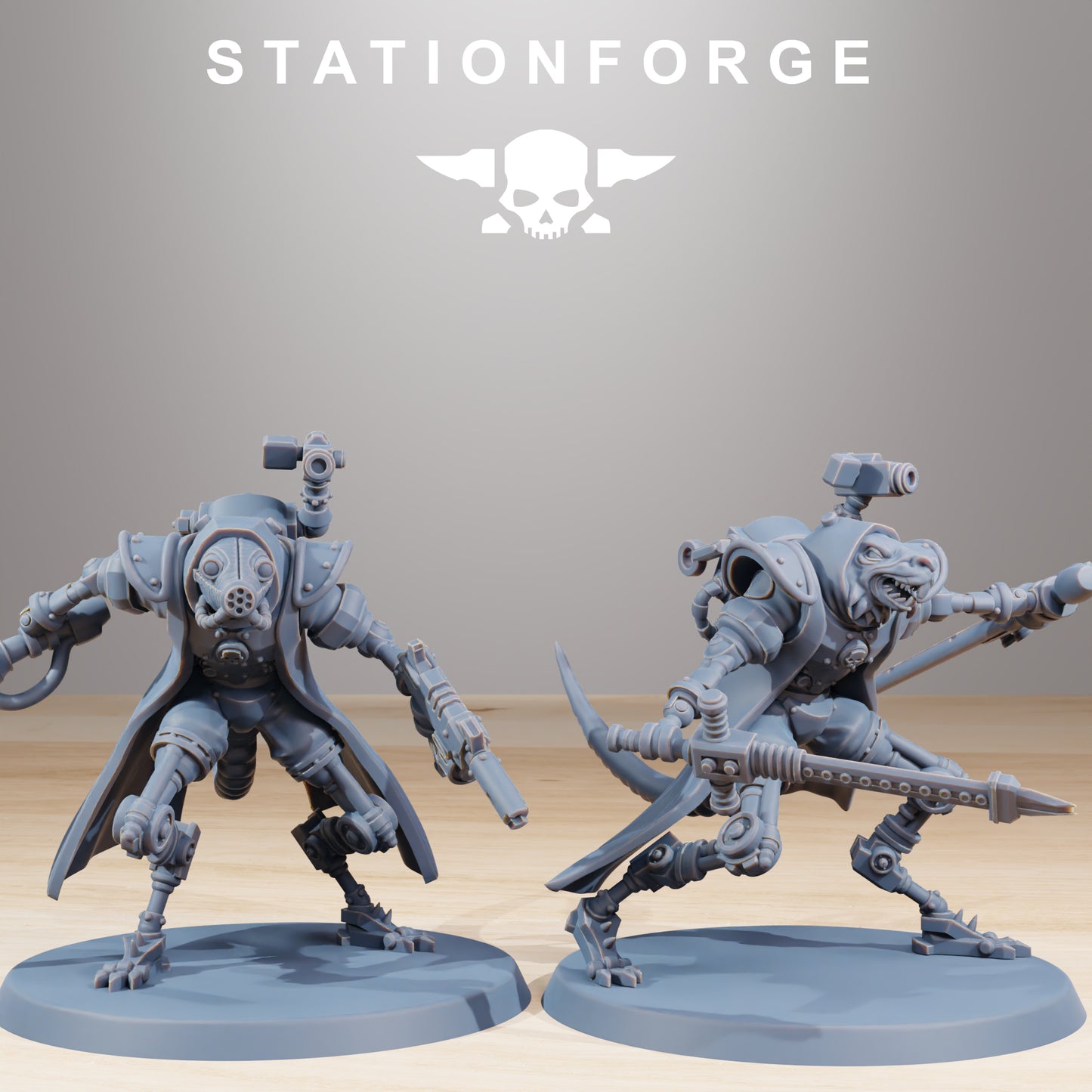 Foto del producto Tabletop 28mm The Printing Goes Ever On (TPGEO) 0: Raticus Curdsters