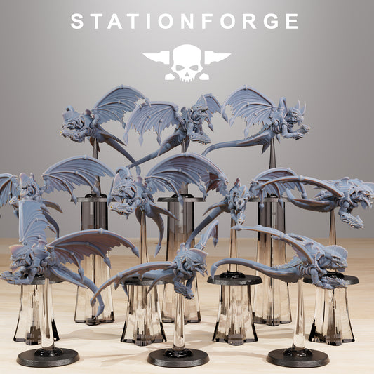Foto del producto Tabletop 28mm The Printing Goes Ever On (TPGEO) 0: Xenarid Flyers