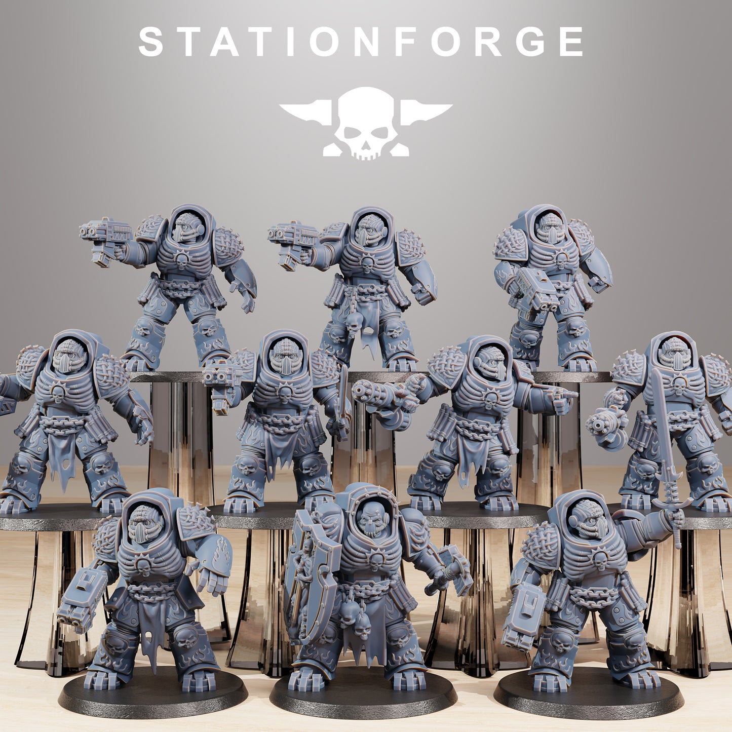 Produktfoto Tabletop 28mm The Printing Goes Ever On (TPGEO) 0: Doom Reaper Vanguards