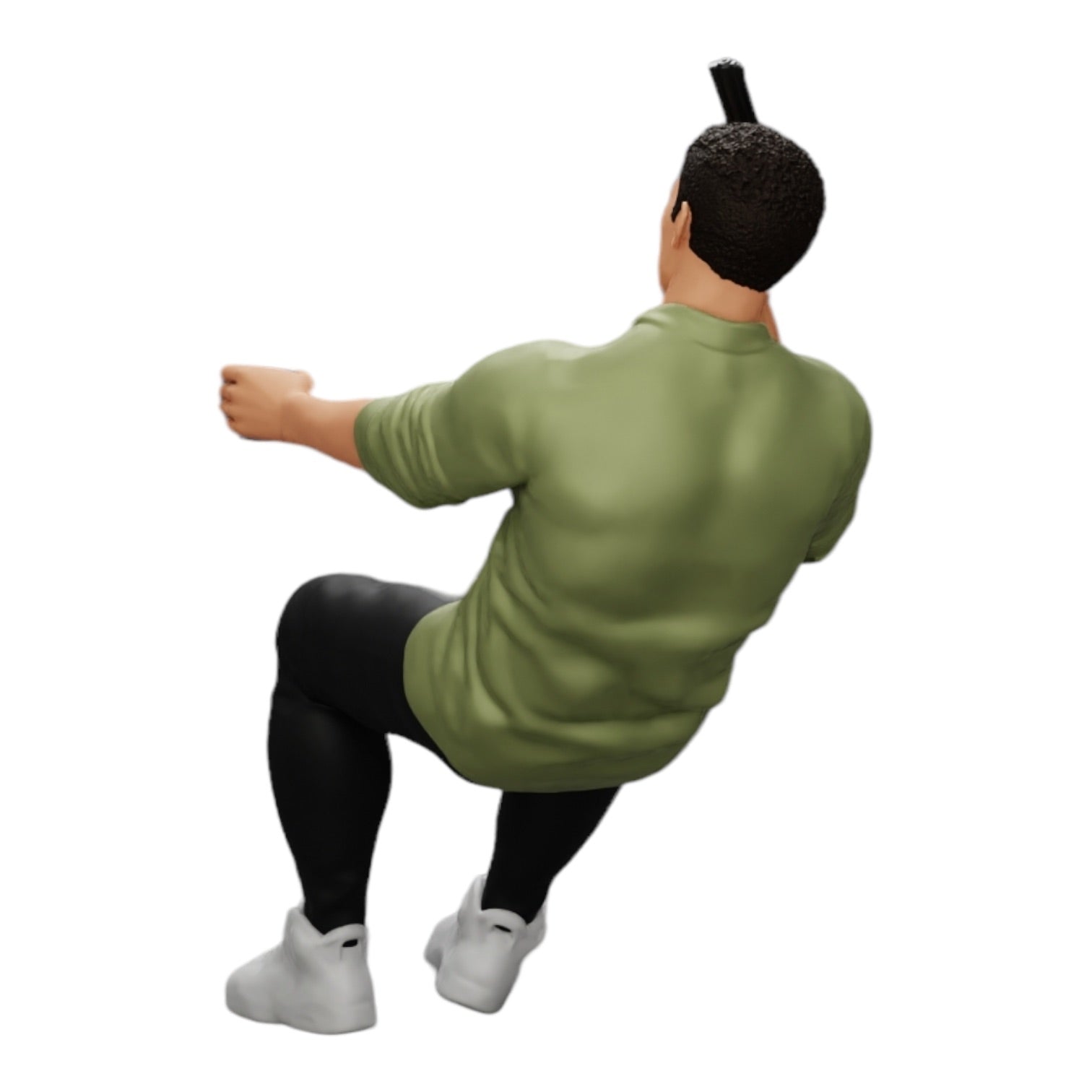 Foto del producto de modelismo diorama 0: Gangster sentado con vaso de whisky y arma en la mesa de póker (Ref Nr. A5)