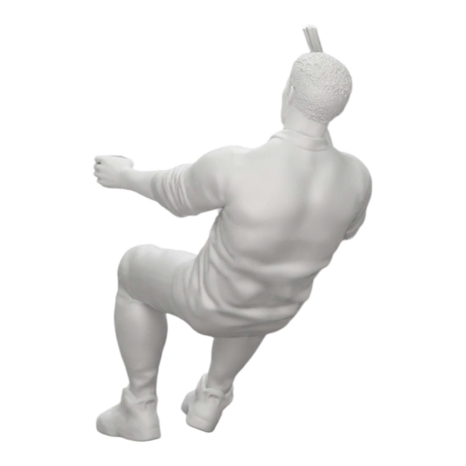 Foto del producto de modelismo diorama 0: Gangster sentado con vaso de whisky y arma en la mesa de póker (Ref Nr. A5)