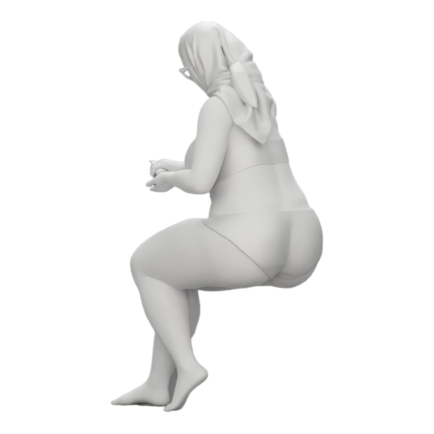 Foto de producto de modelismo de diorama 0: Mujer sexy en bikini y gafas de sol con protector solar en la playa (Ref Nr. A9)