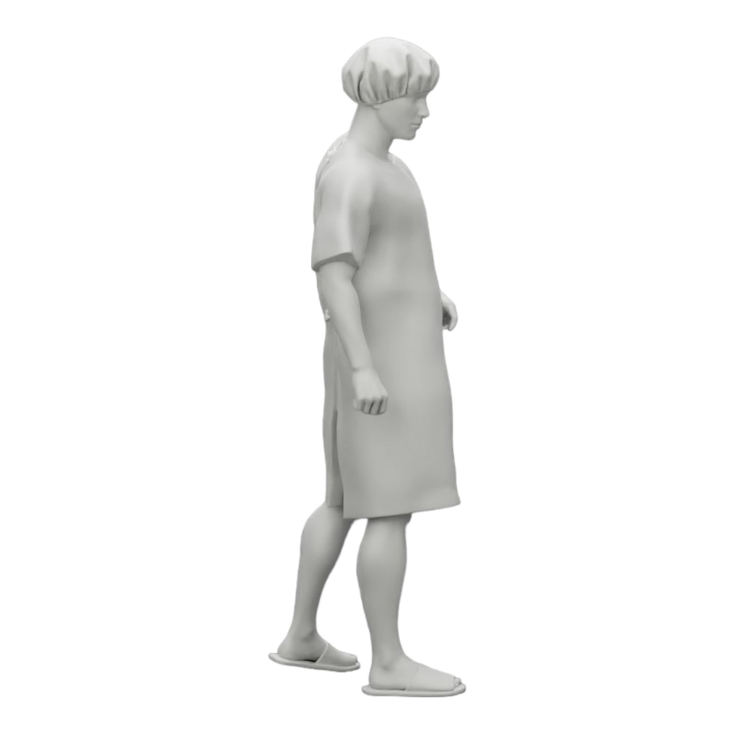 Diorama Modellbau Produktfoto 0: Patient im Krankenhaus bewegt sich fort (Ref Nr. A27)