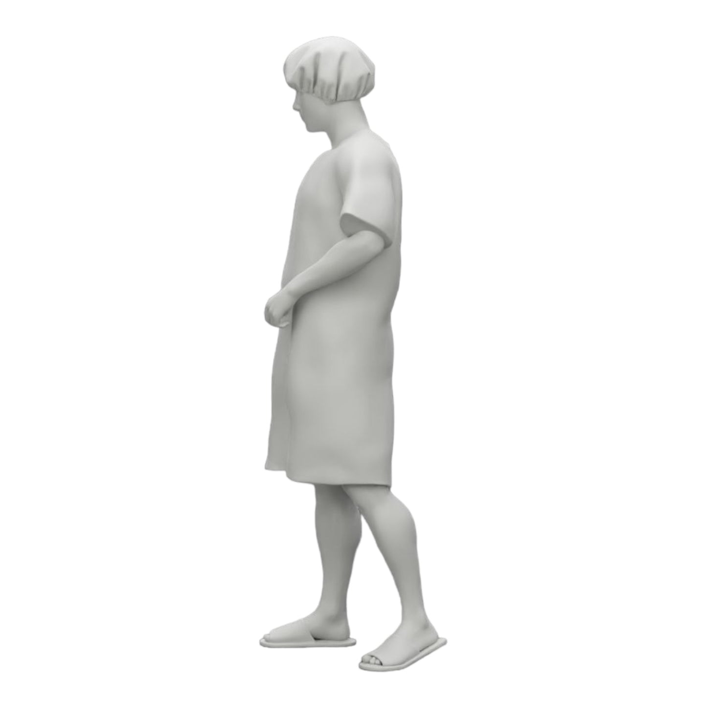 Diorama Modellbau Produktfoto 0: Patient im Krankenhaus bewegt sich fort (Ref Nr. A27)