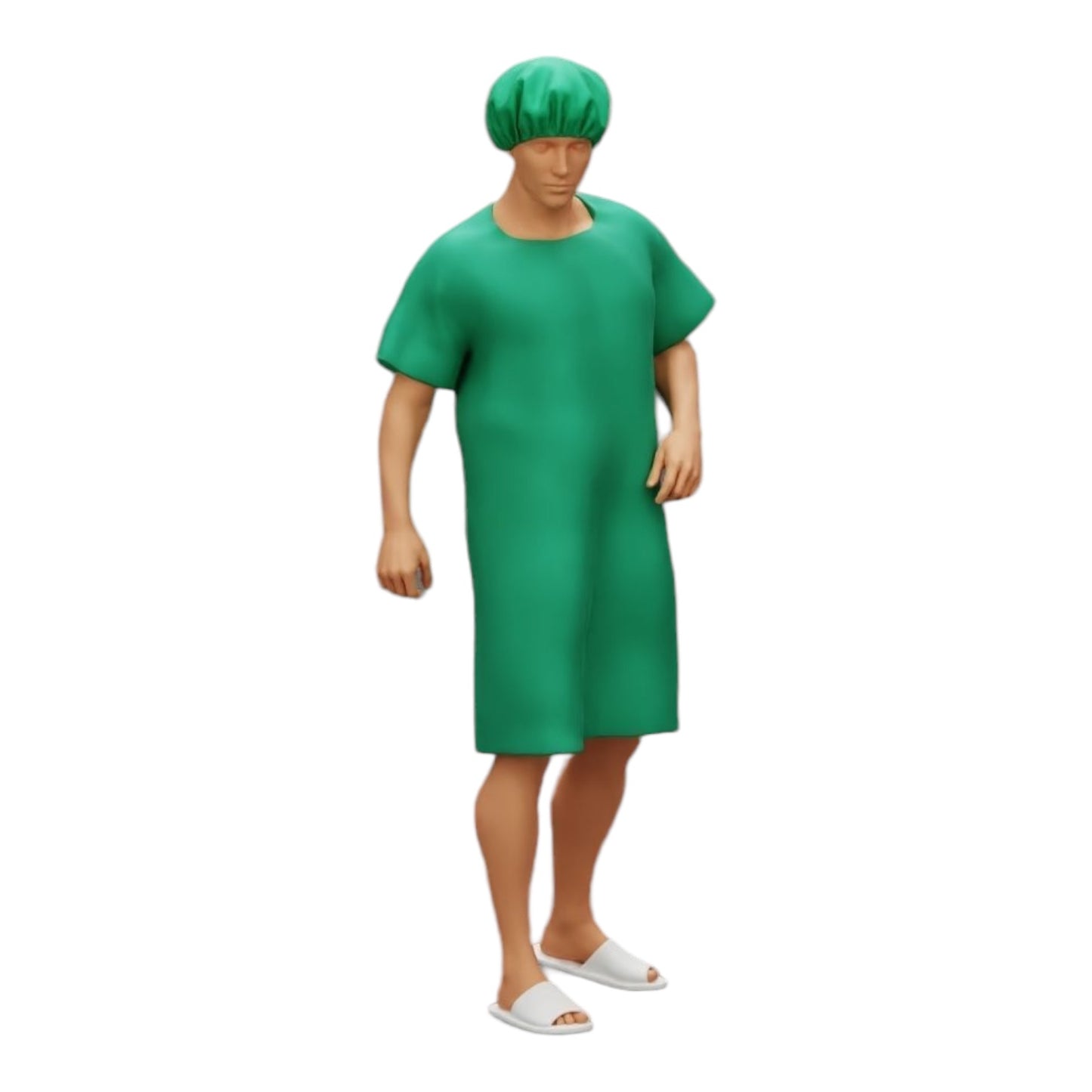 Diorama Modellbau Produktfoto 0: Patient im Krankenhaus bewegt sich fort (Ref Nr. A27)