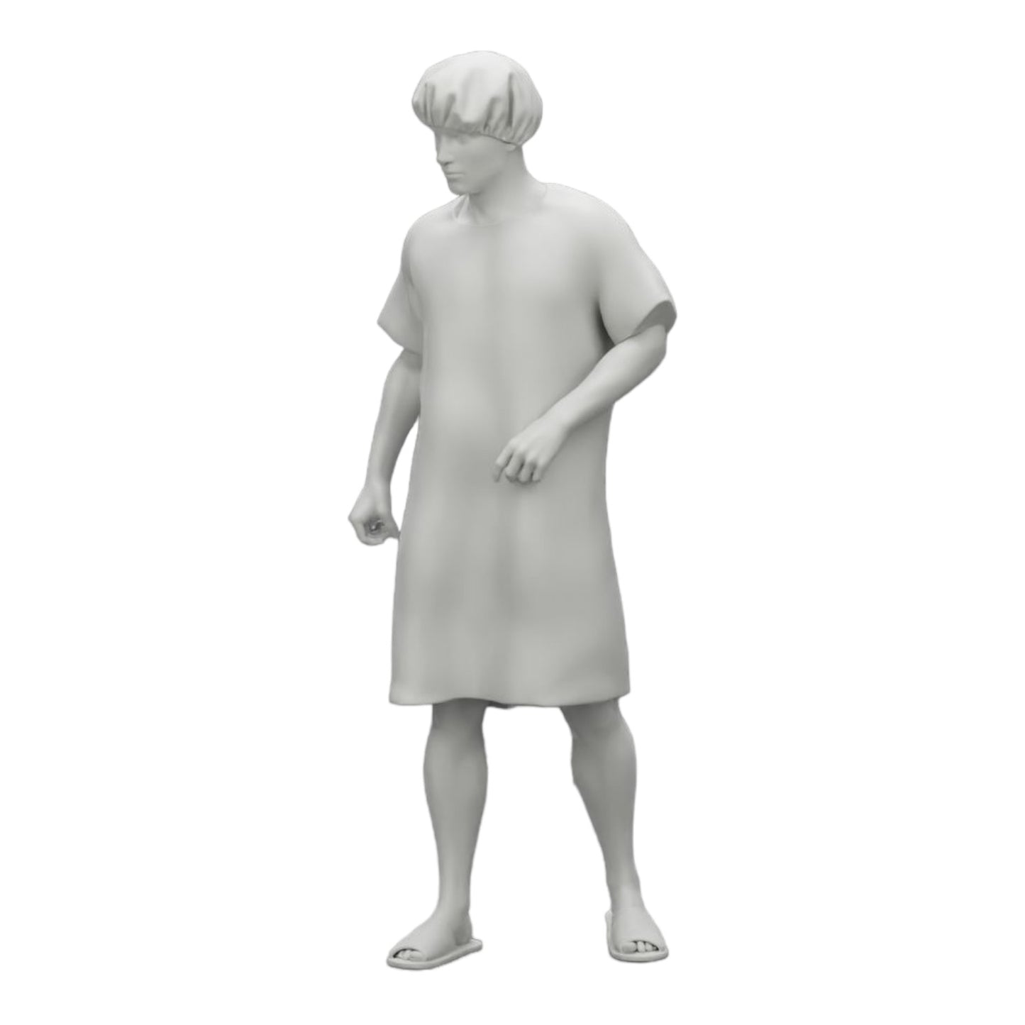 Diorama Modellbau Produktfoto 0: Patient im Krankenhaus bewegt sich fort (Ref Nr. A27)