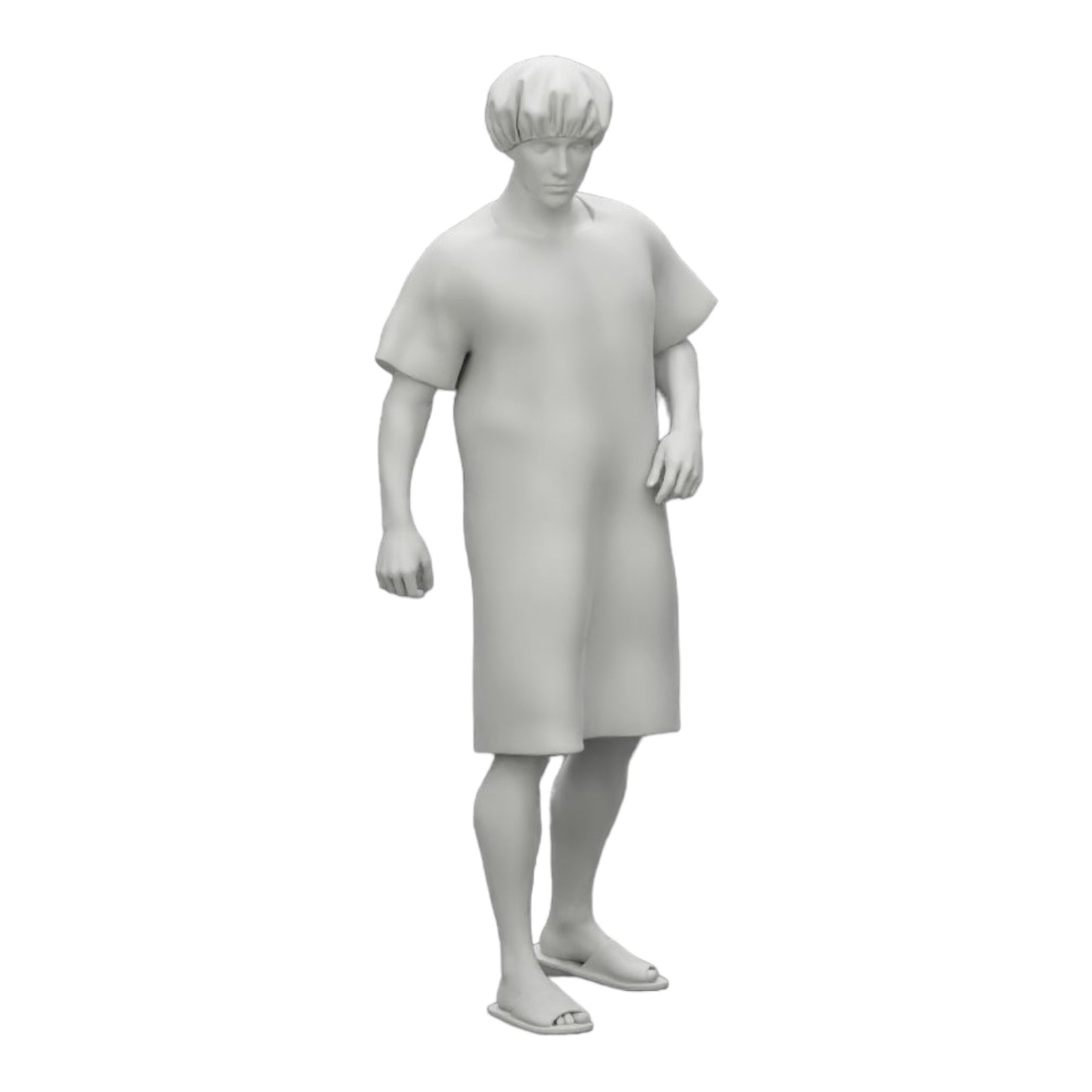 Diorama Modellbau Produktfoto 0: Patient im Krankenhaus bewegt sich fort (Ref Nr. A27)