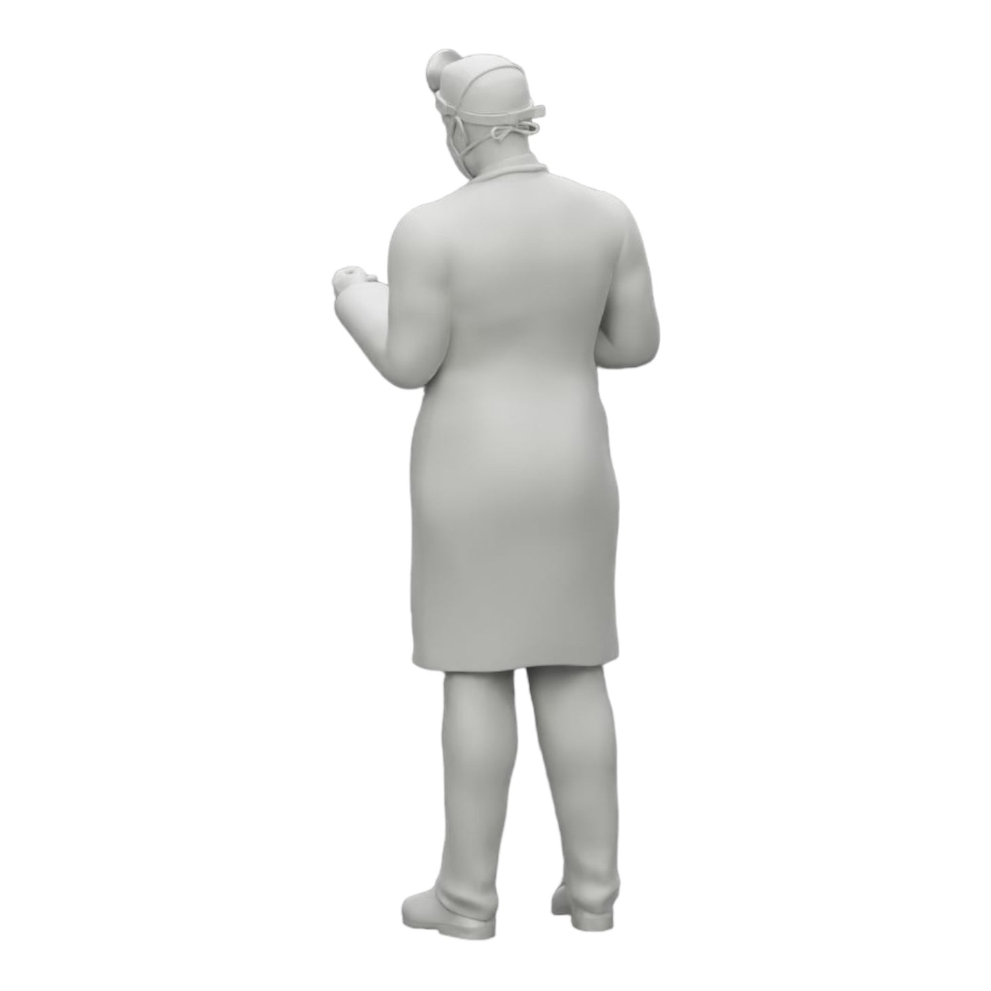 Diorama Modellbau Produktfoto 0: Chirurg/Arzt im Krankenhaus mit Stethoskop (Ref Nr. A29)