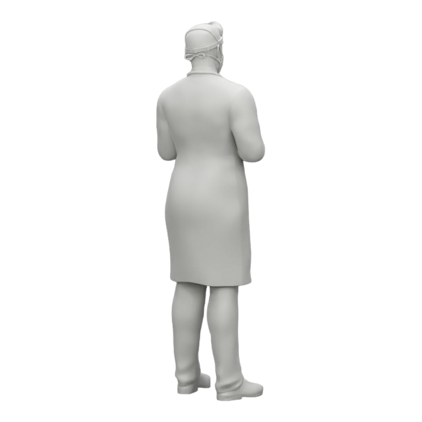 Diorama Modellbau Produktfoto 0: Chirurg/Arzt im Krankenhaus mit Stethoskop (Ref Nr. A29)