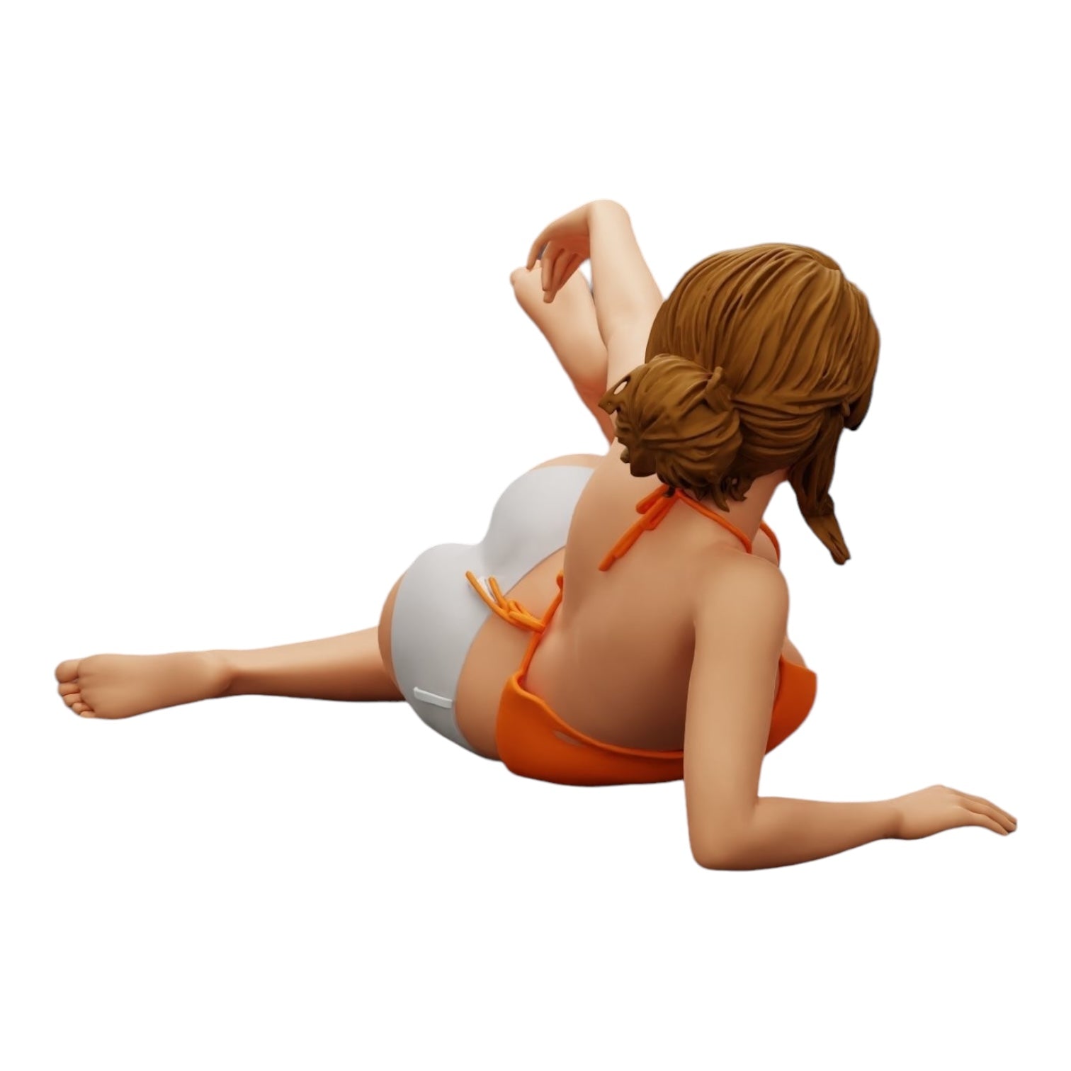 Foto del producto de modelismo de diorama 0: Chica sexy con gafas de sol y bikini en la playa (Ref Nr. A33)