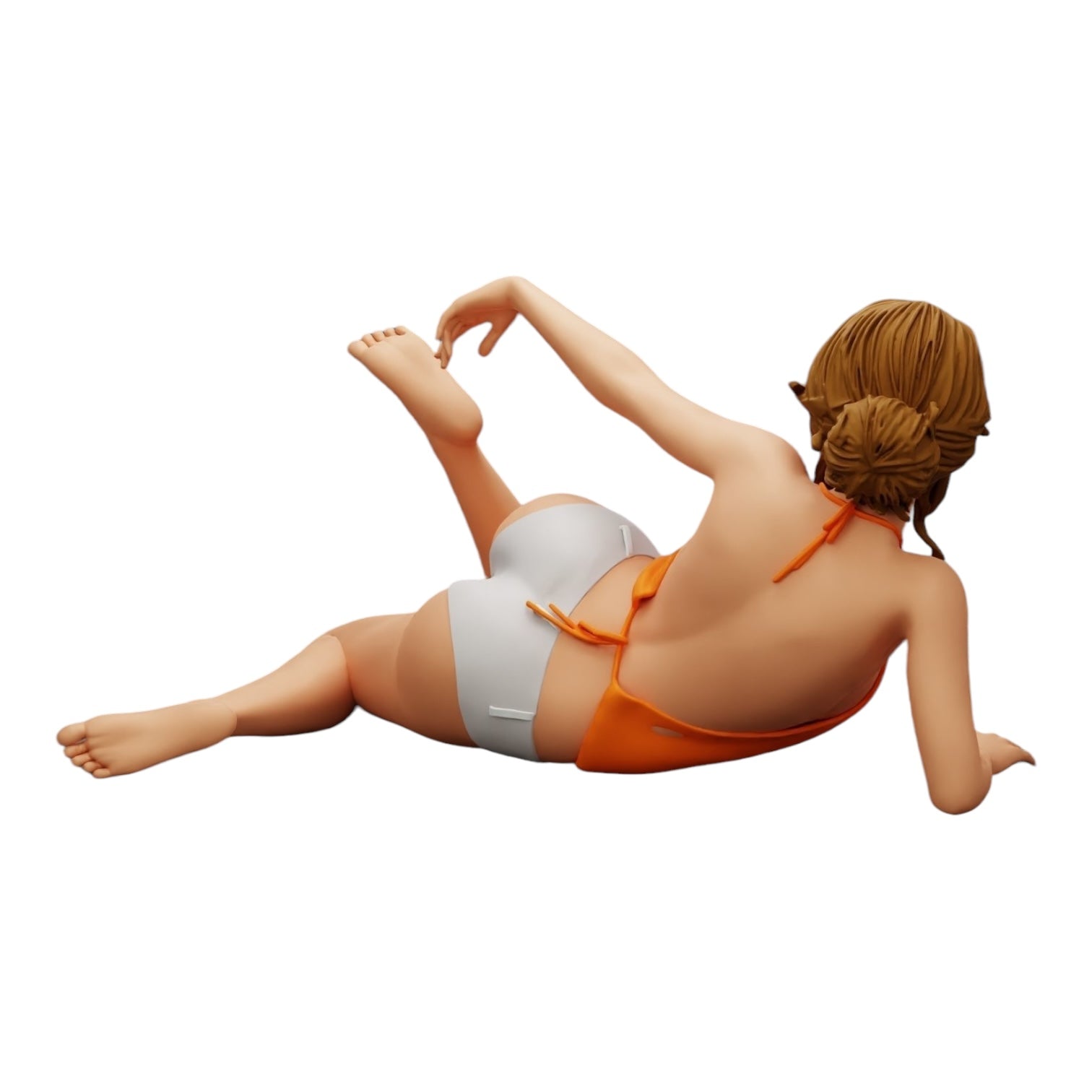 Foto del producto de modelismo de diorama 0: Chica sexy con gafas de sol y bikini en la playa (Ref Nr. A33)