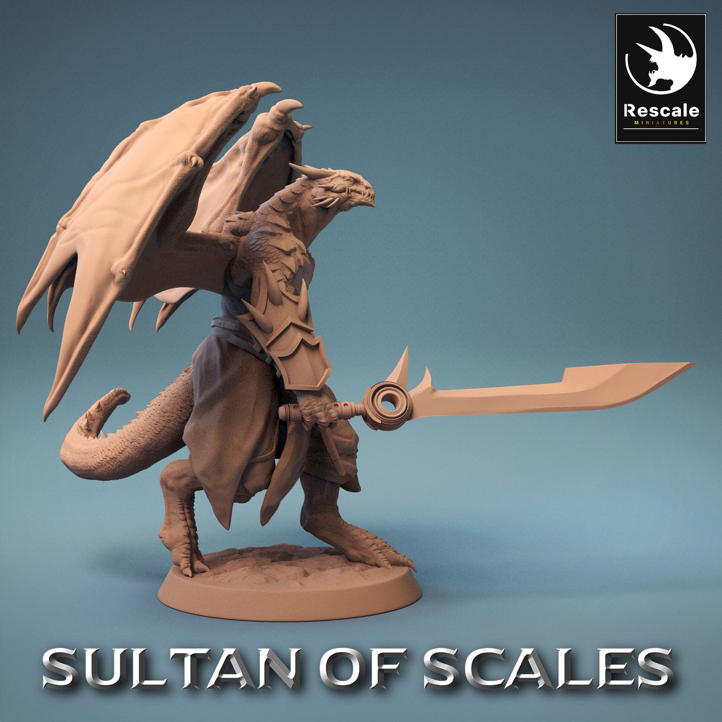 Soldado Dragón - Poderoso Guerrero del Desierto - Dragonborn (F10)