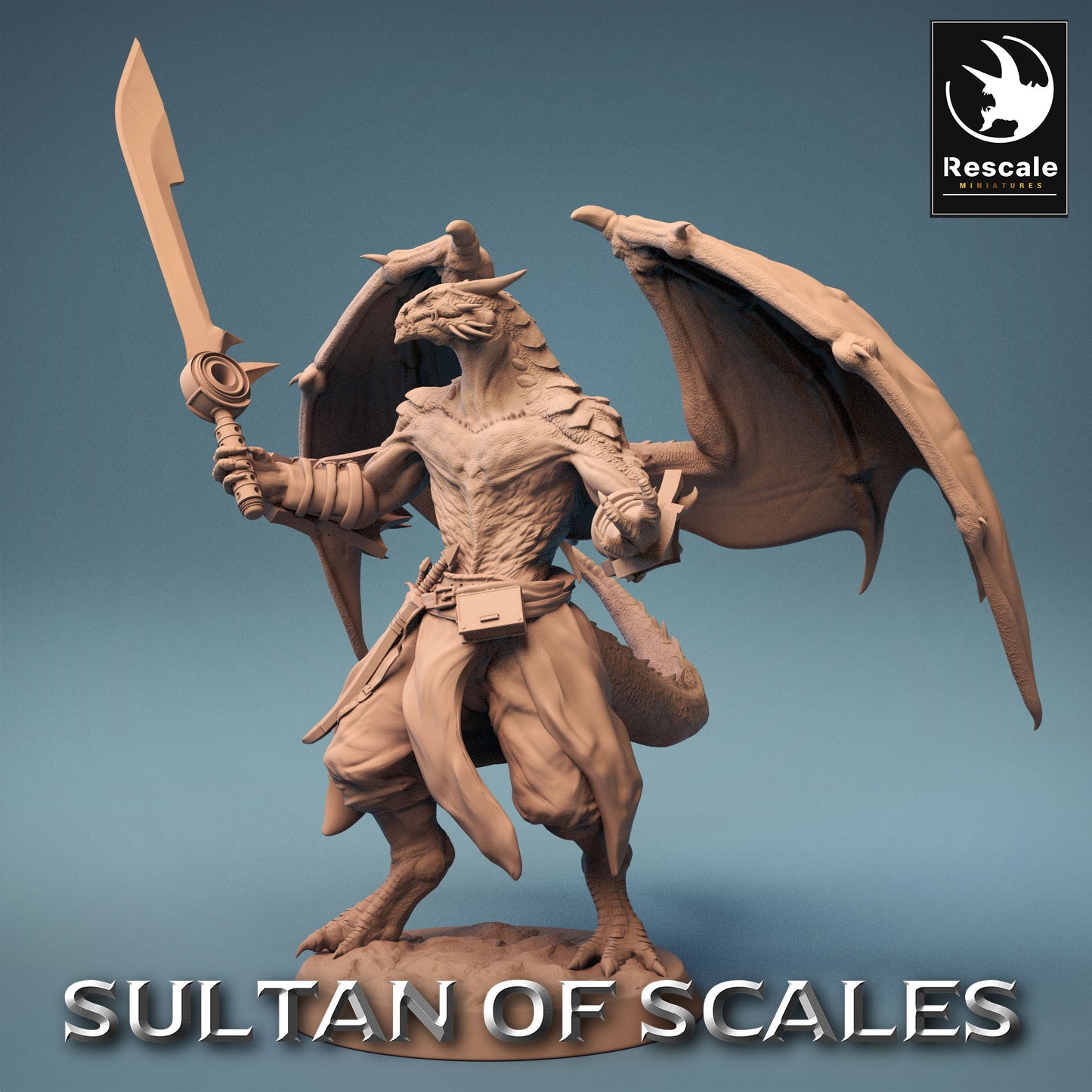 Soldado Dragón - Poderoso Guerrero del Desierto - Dragonborn (F6)