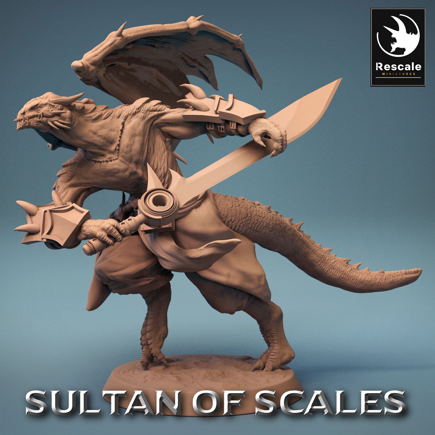 Soldado Dragón - Poderoso Guerrero del Desierto - Dragonborn (F11)