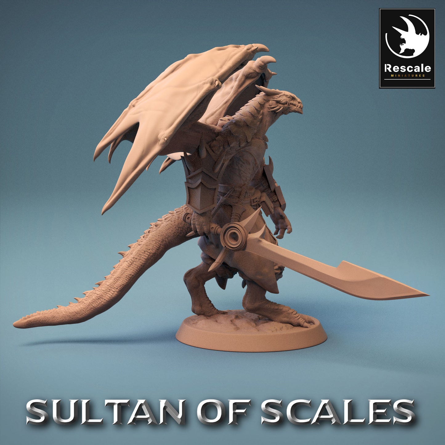Soldado Dragón - Poderoso Guerrero del Desierto - Dragonborn (F1)