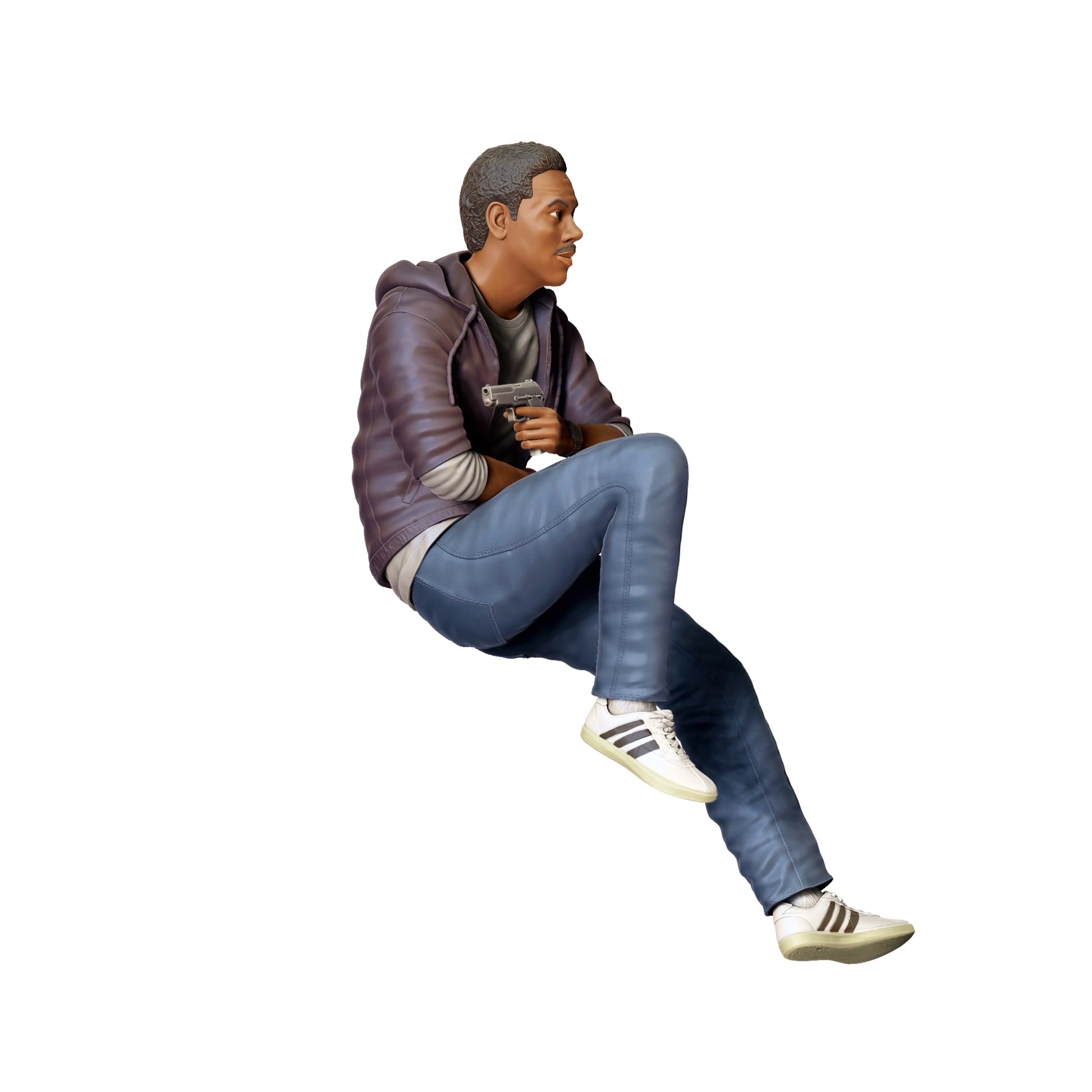 Foto del producto de modelismo en diorama 0: Detective y policía de EE. UU. (Ref. Nr. 357)