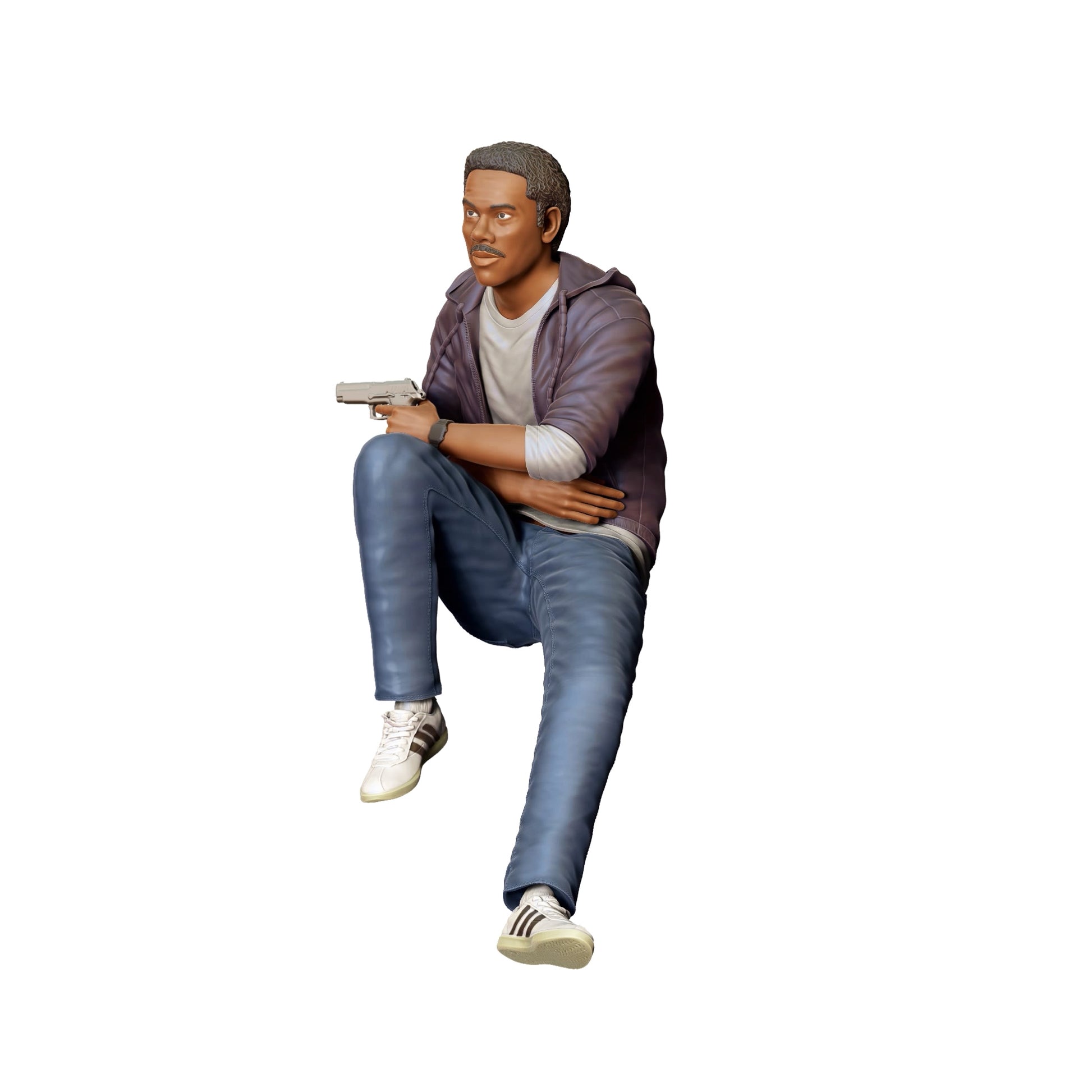 Foto del producto de modelismo en diorama 0: Detective y policía de EE. UU. (Ref. Nr. 357)