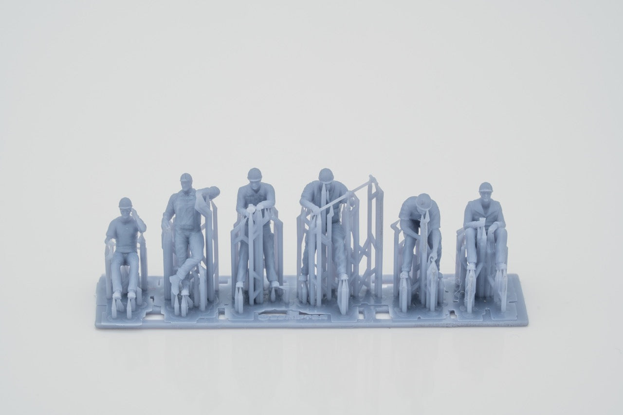 Foto del producto Figura H0, 1:72 - 0: Set de figuras de trabajadores