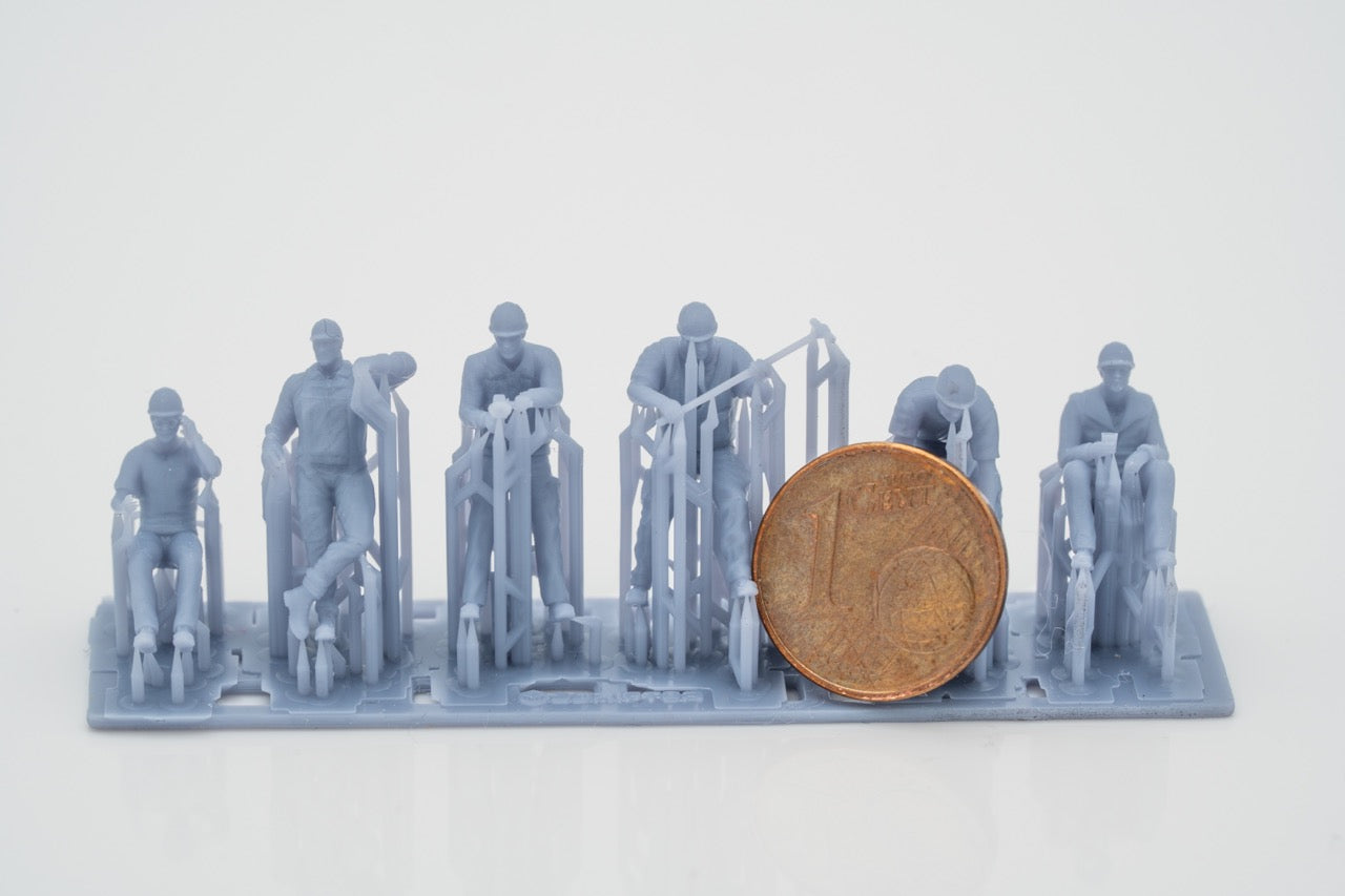 Foto del producto Figura H0, 1:72 - 0: Set de figuras de trabajadores