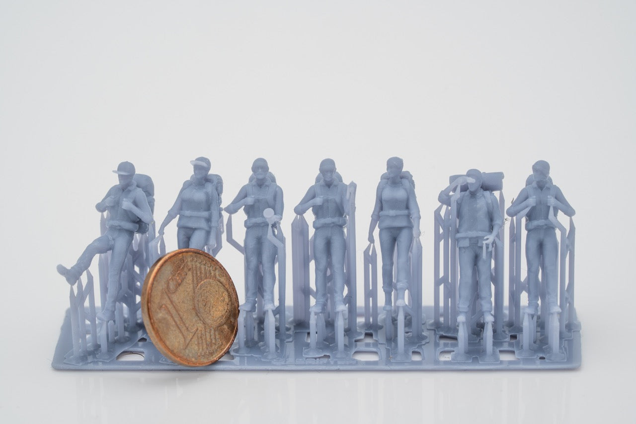 Foto del producto Figura H0, 1:72 - 0: Set de figuras Wanderer