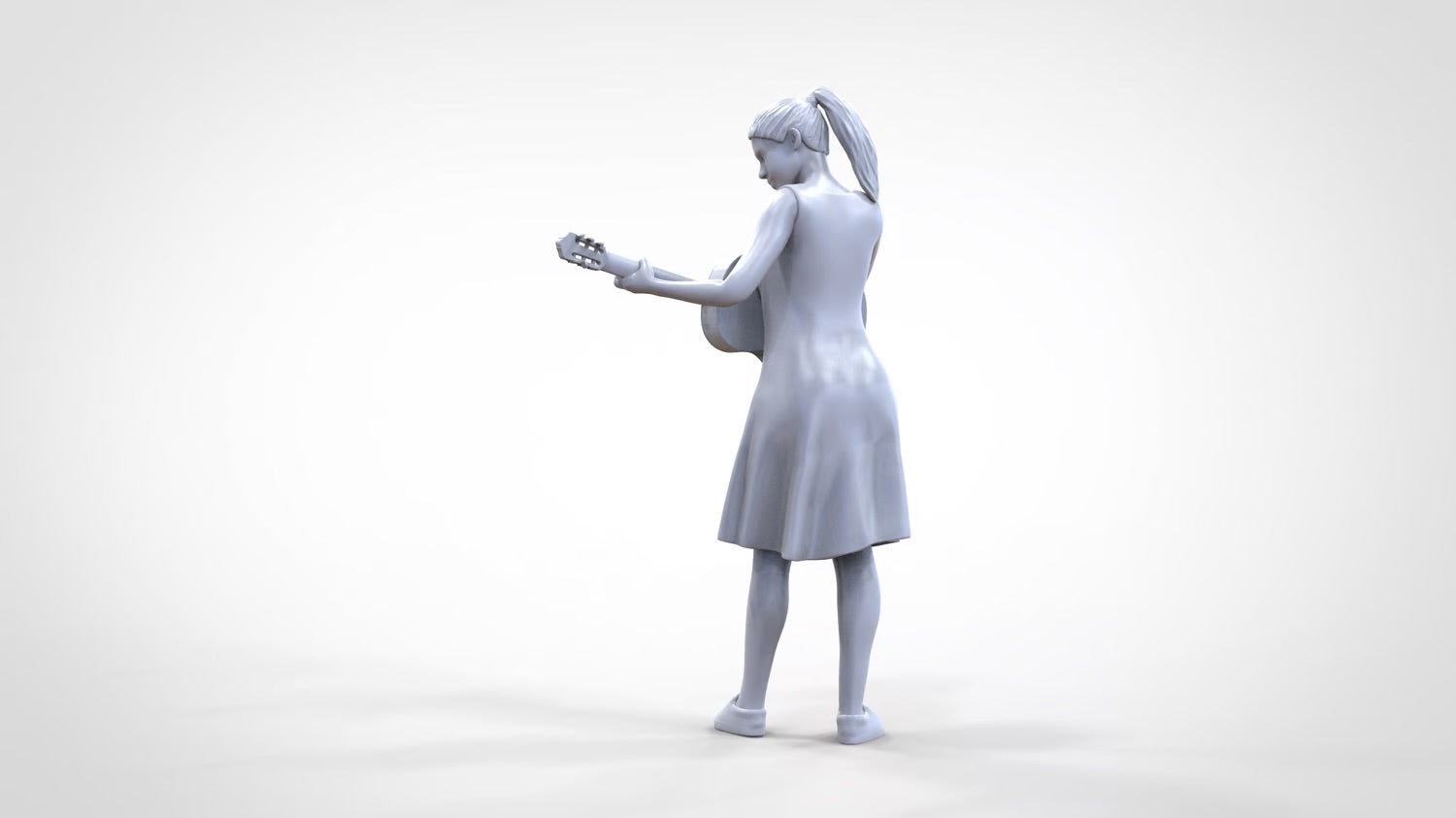 Foto del producto 0: Músico - Mujer con guitarra