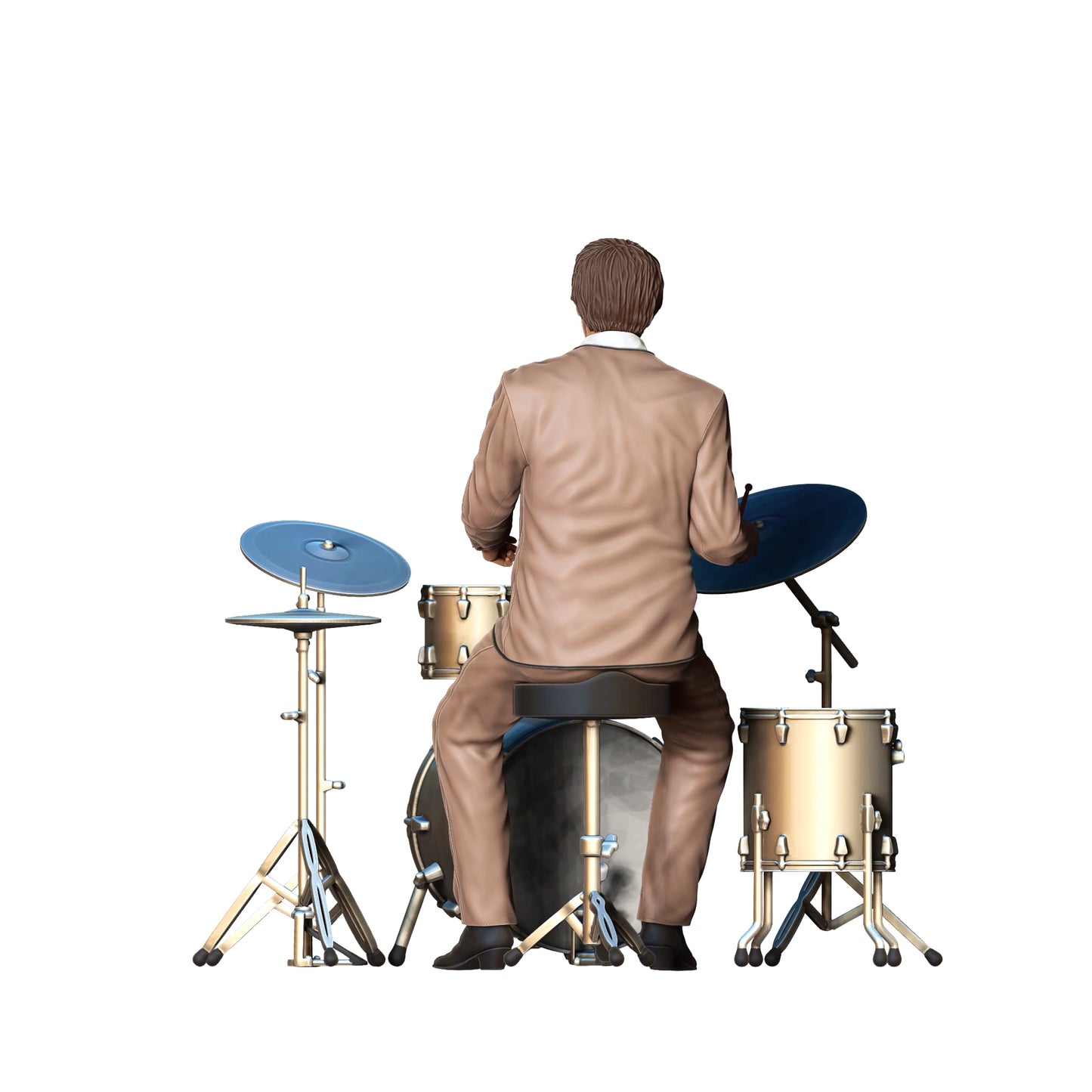 Foto del producto 0: Músico - Hombre en la batería