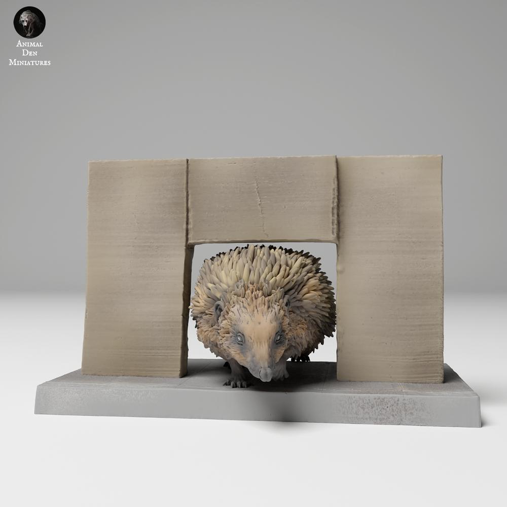 Foto de producto 3: figura de animal salvaje: erizo europeo - cruzando una valla (24_11_06)