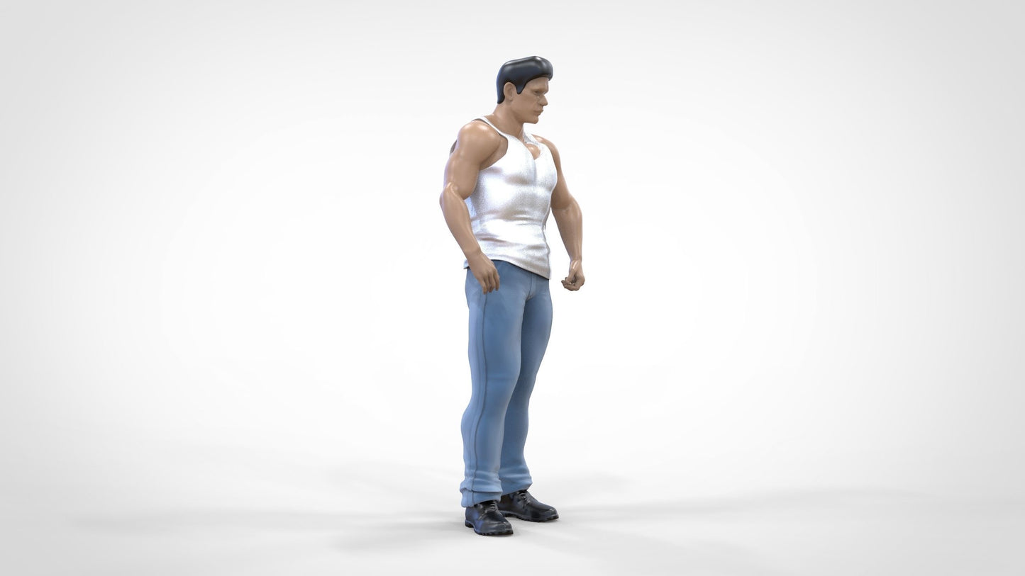 Produktfoto 0: Muskelprotz - Bodybuilder in Unterhemd