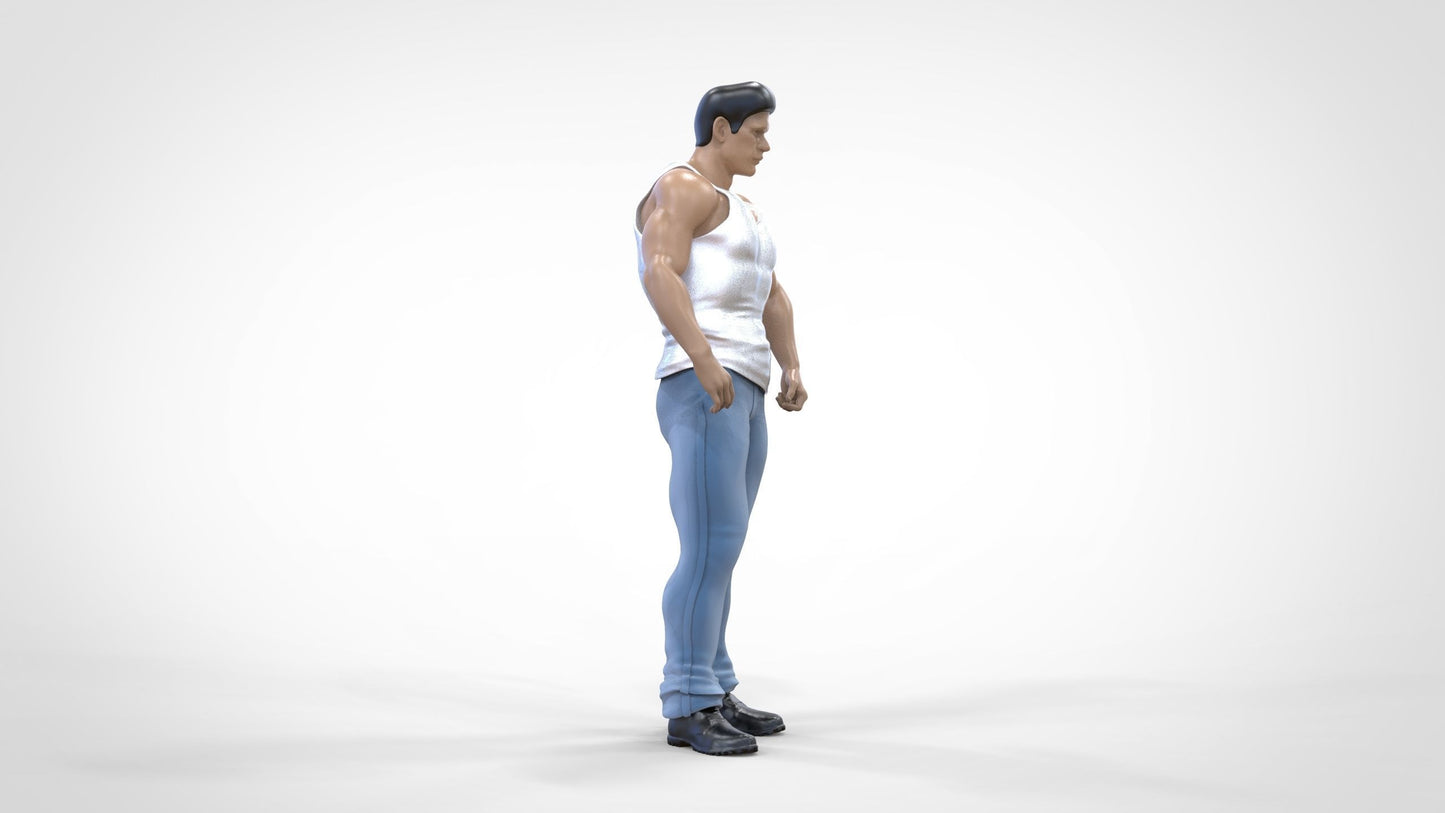 Produktfoto 0: Muskelprotz - Bodybuilder in Unterhemd