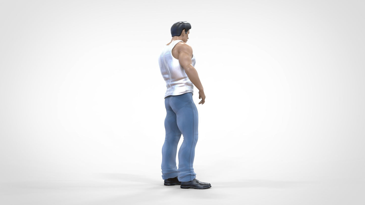 Produktfoto 0: Muskelprotz - Bodybuilder in Unterhemd
