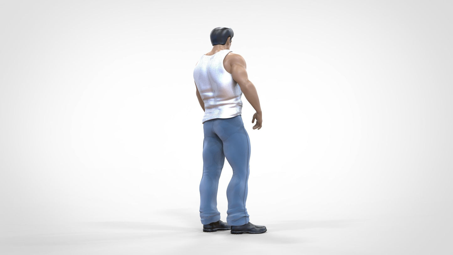 Produktfoto 0: Muskelprotz - Bodybuilder in Unterhemd