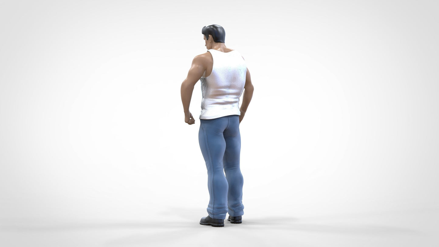 Produktfoto 0: Muskelprotz - Bodybuilder in Unterhemd
