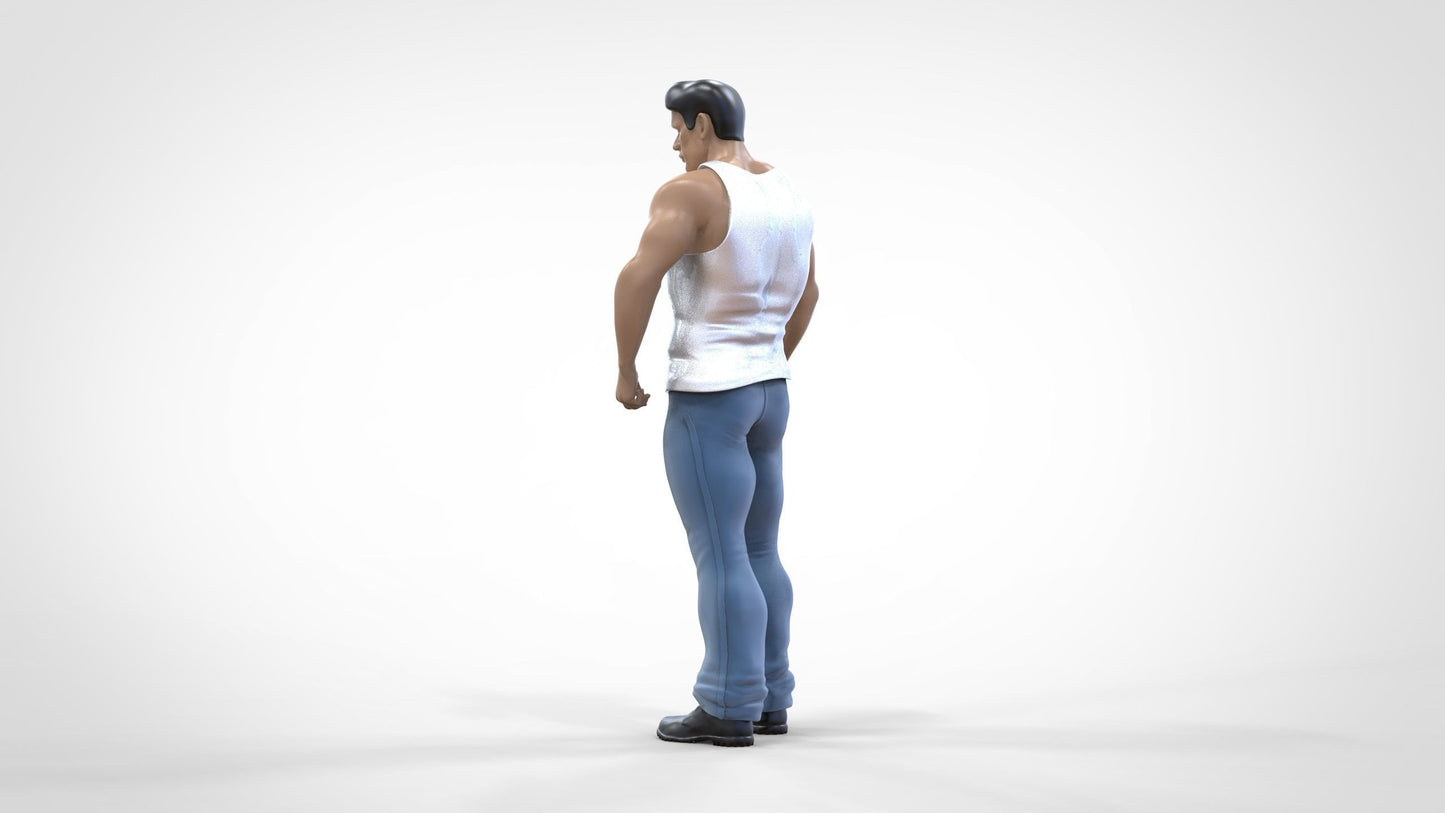 Produktfoto 0: Muskelprotz - Bodybuilder in Unterhemd