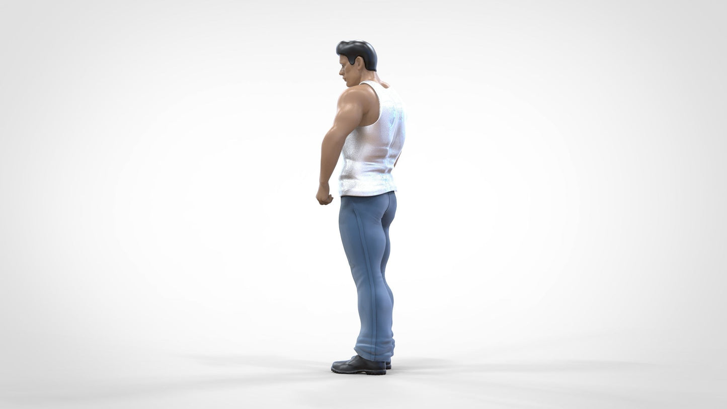Produktfoto 0: Muskelprotz - Bodybuilder in Unterhemd