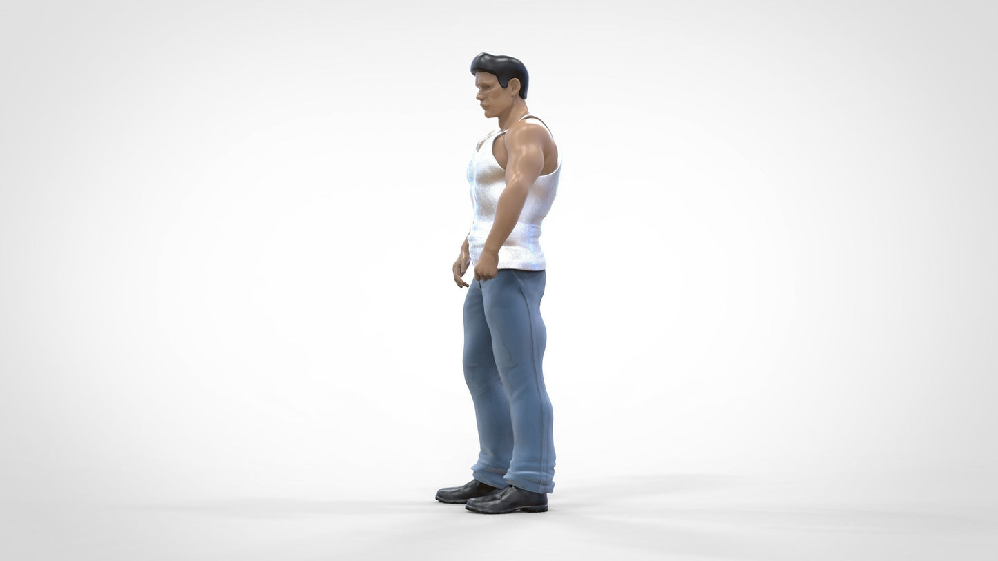 Produktfoto 0: Muskelprotz - Bodybuilder in Unterhemd