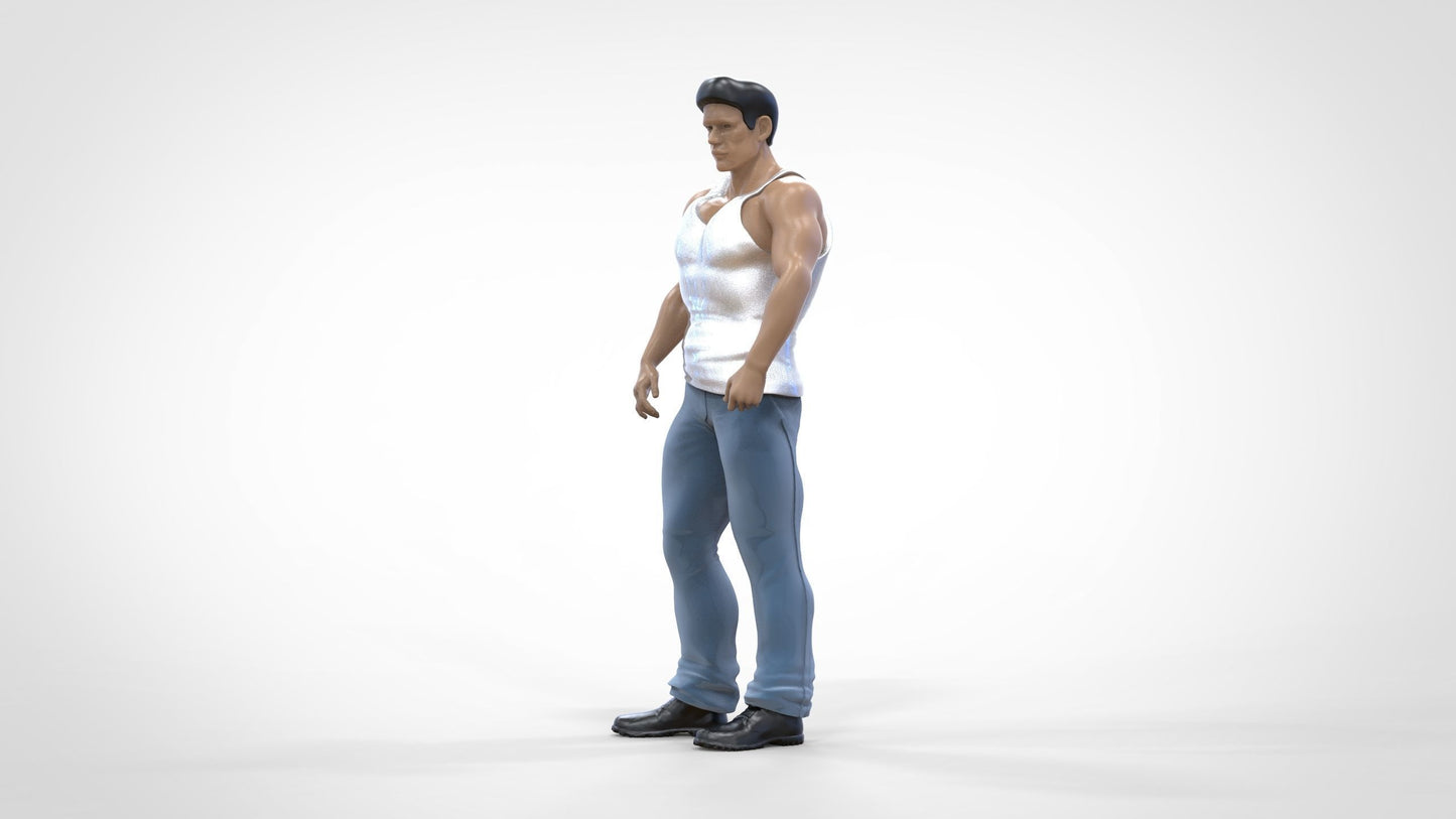Produktfoto 0: Muskelprotz - Bodybuilder in Unterhemd