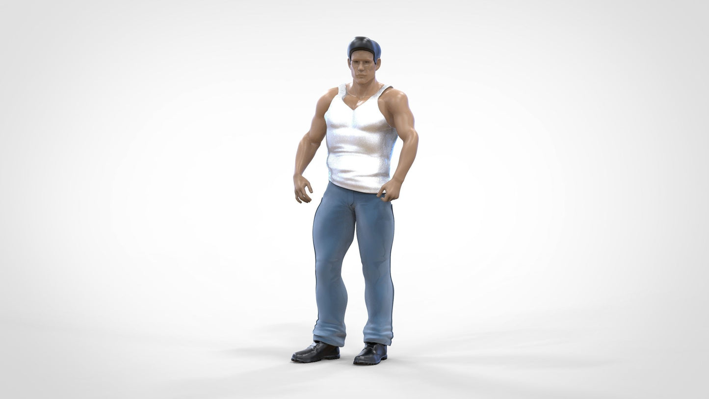 Produktfoto 0: Muskelprotz - Bodybuilder in Unterhemd