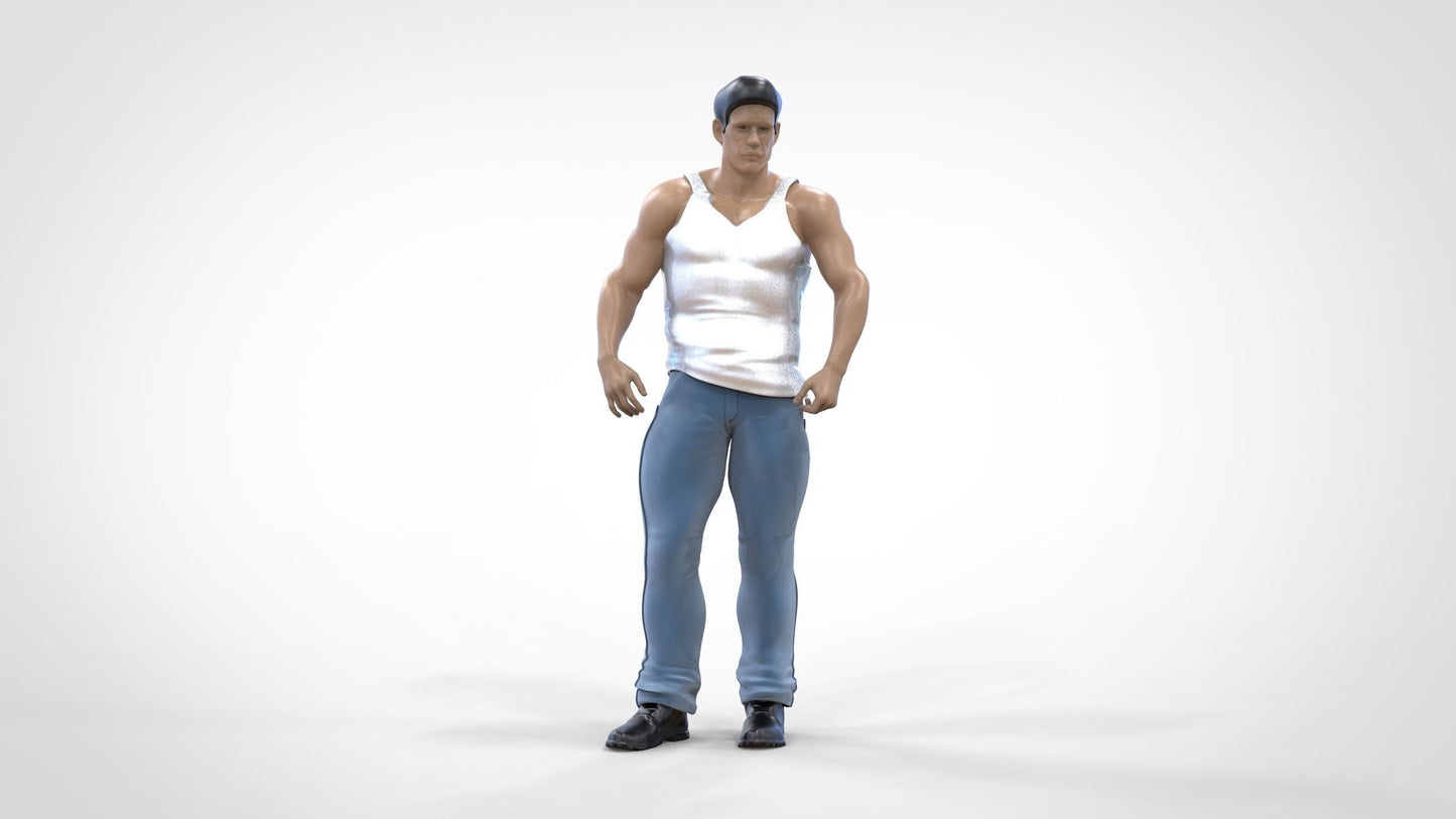 Produktfoto 0: Muskelprotz - Bodybuilder in Unterhemd