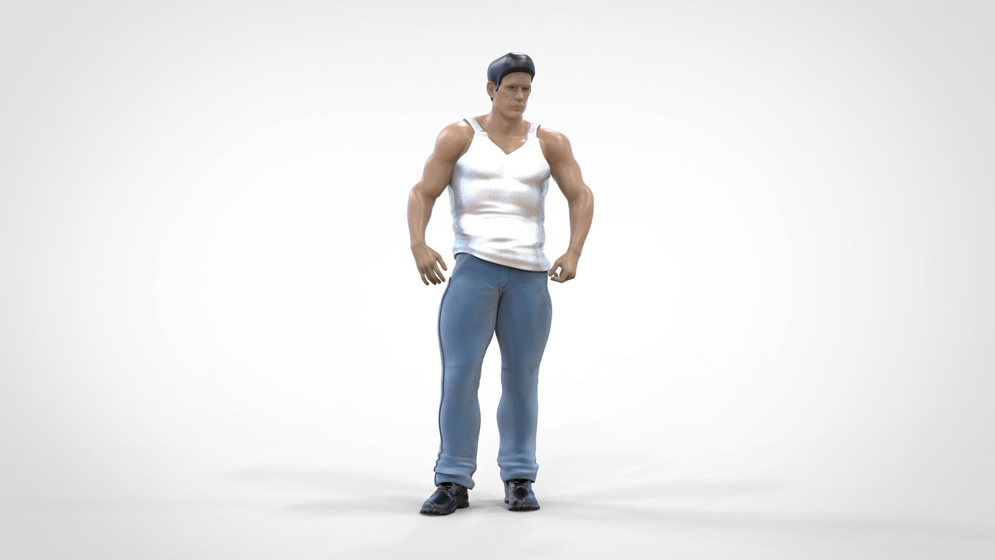 Produktfoto 0: Muskelprotz - Bodybuilder in Unterhemd