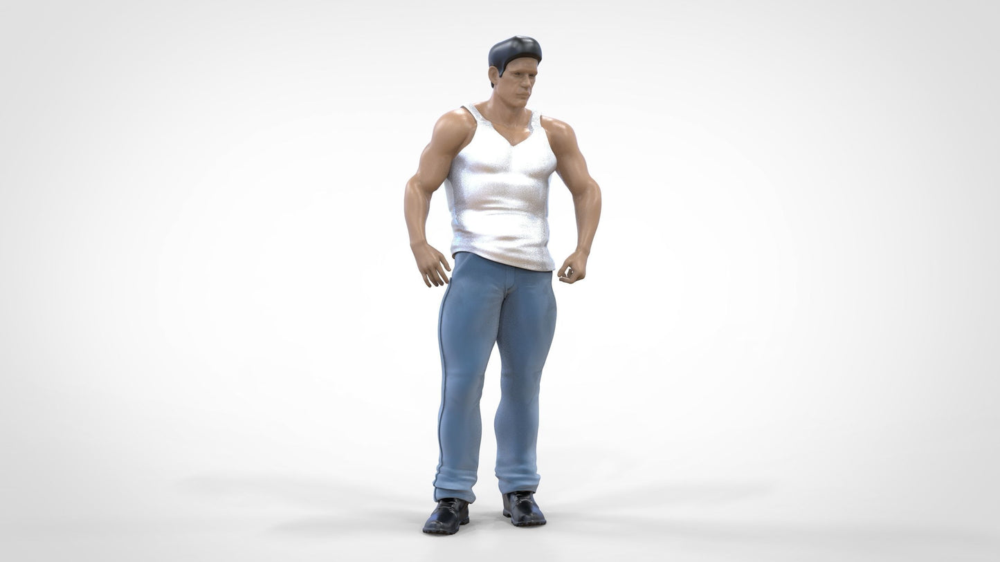 Produktfoto 0: Muskelprotz - Bodybuilder in Unterhemd