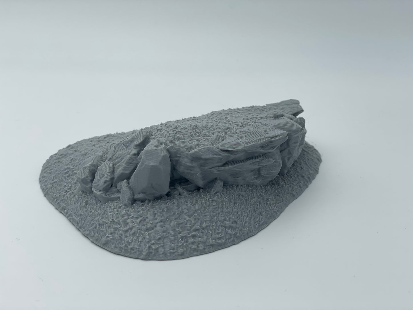 Foto del producto Tabletop 28mm The Printing Goes Ever On (TPGEO) 0: Terreno de colinas Tipo A - Elevación suave en paisaje de pradera