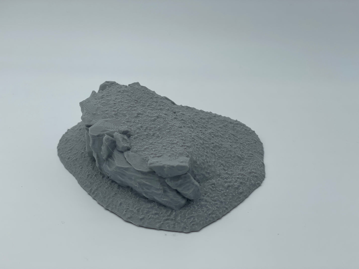 Foto del producto Tabletop 28mm The Printing Goes Ever On (TPGEO) 0: Terreno de colinas Tipo A - Elevación suave en paisaje de pradera