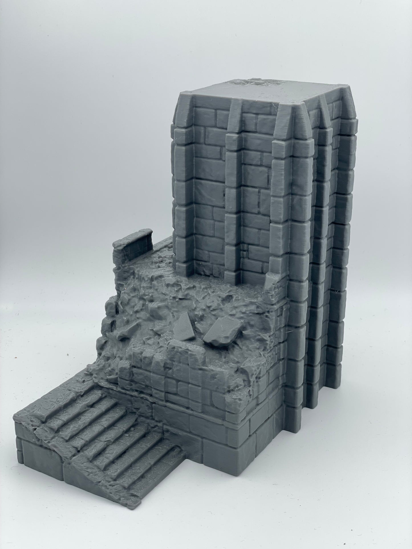 Produktfoto Tabletop 28mm The Printing Goes Ever On (TPGEO) 0: Ruine mittelalterlicher Turm - Überreste militärisches Gebäude - Zerstörter Außenposten
