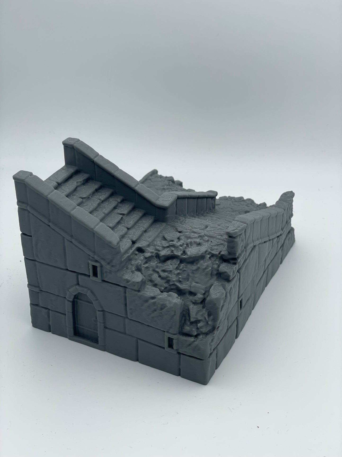Produktfoto Tabletop 28mm The Printing Goes Ever On (TPGEO) 0: Ruine mittelalterlicher Turm - Überreste militärisches Gebäude - Zerstörter Außenposten