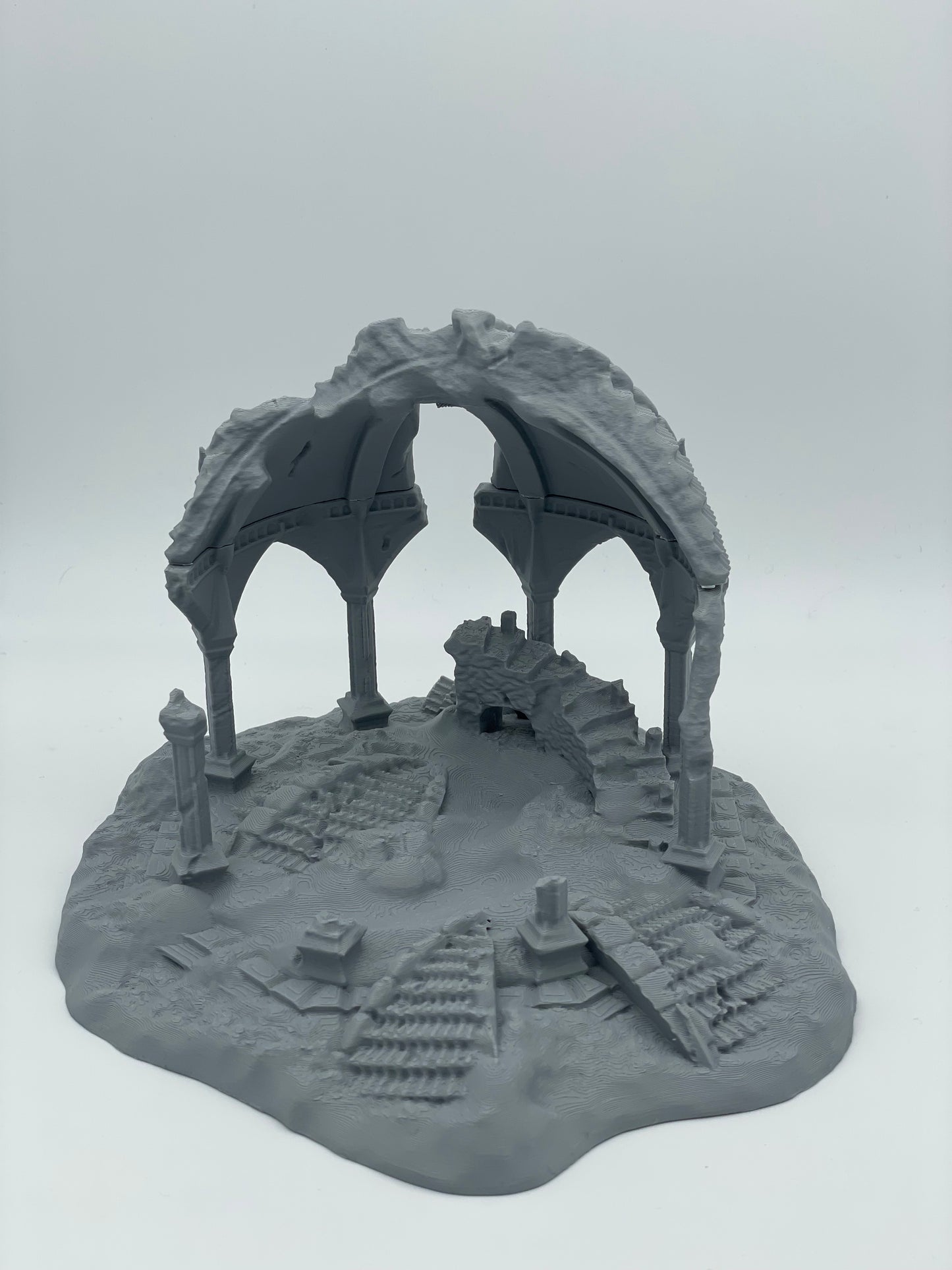 Produktfoto Tabletop 28mm The Printing Goes Ever On (TPGEO) 0: Fehntop Ruine - Verfallener Außenposten der Wildnis