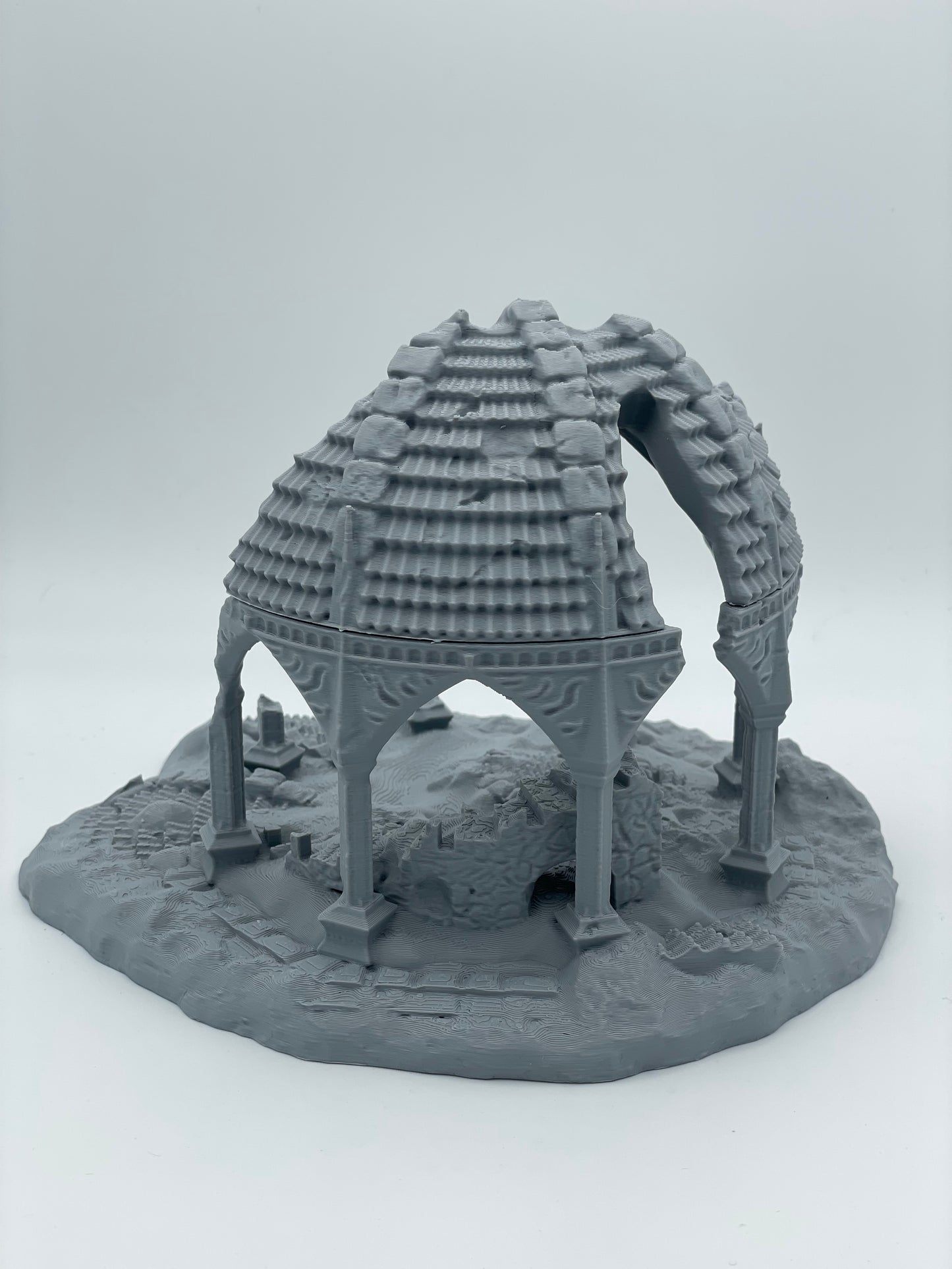 Produktfoto Tabletop 28mm The Printing Goes Ever On (TPGEO) 0: Fehntop Ruine - Verfallener Außenposten der Wildnis