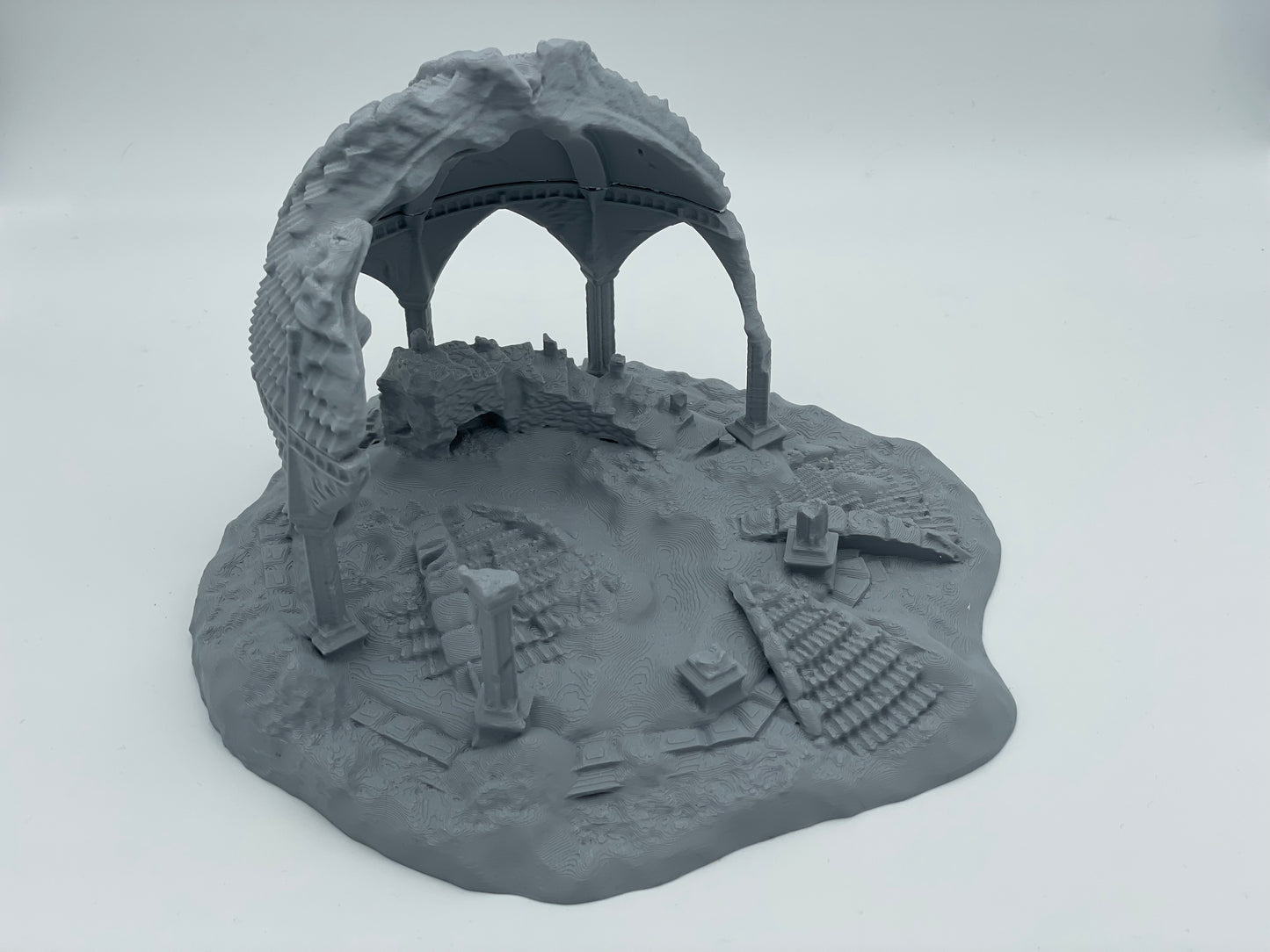 Produktfoto Tabletop 28mm The Printing Goes Ever On (TPGEO) 0: Fehntop Ruine - Verfallener Außenposten der Wildnis