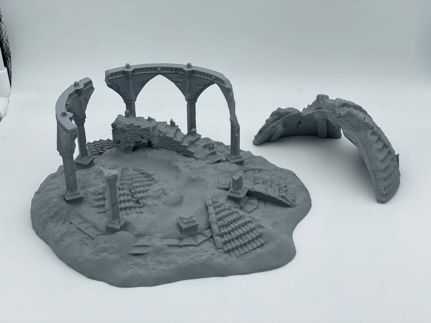 Produktfoto Tabletop 28mm The Printing Goes Ever On (TPGEO) 0: Fehntop Ruine - Verfallener Außenposten der Wildnis